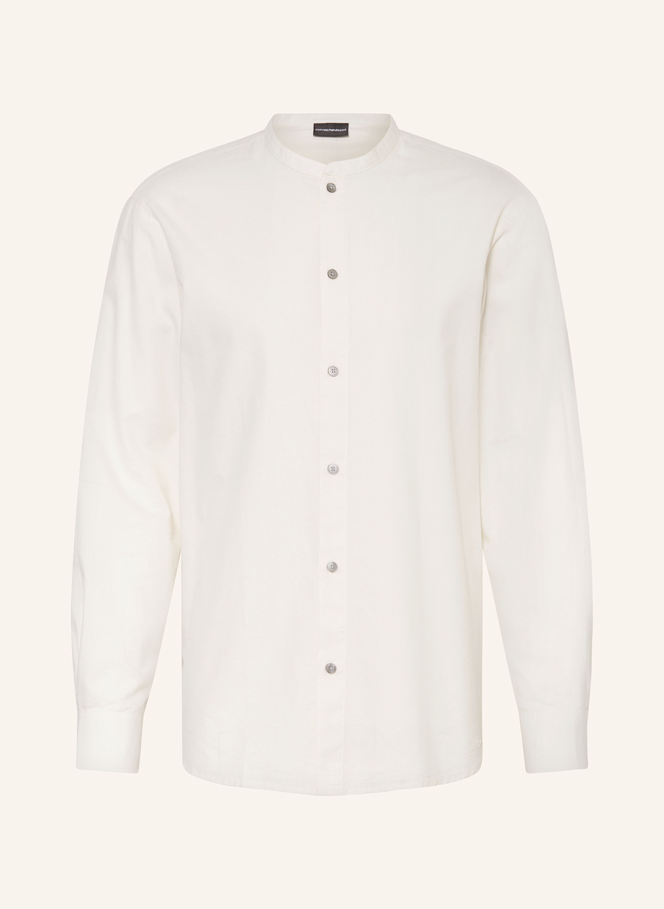 EMPORIO ARMANI Hemd Comfort Fit: ECRU