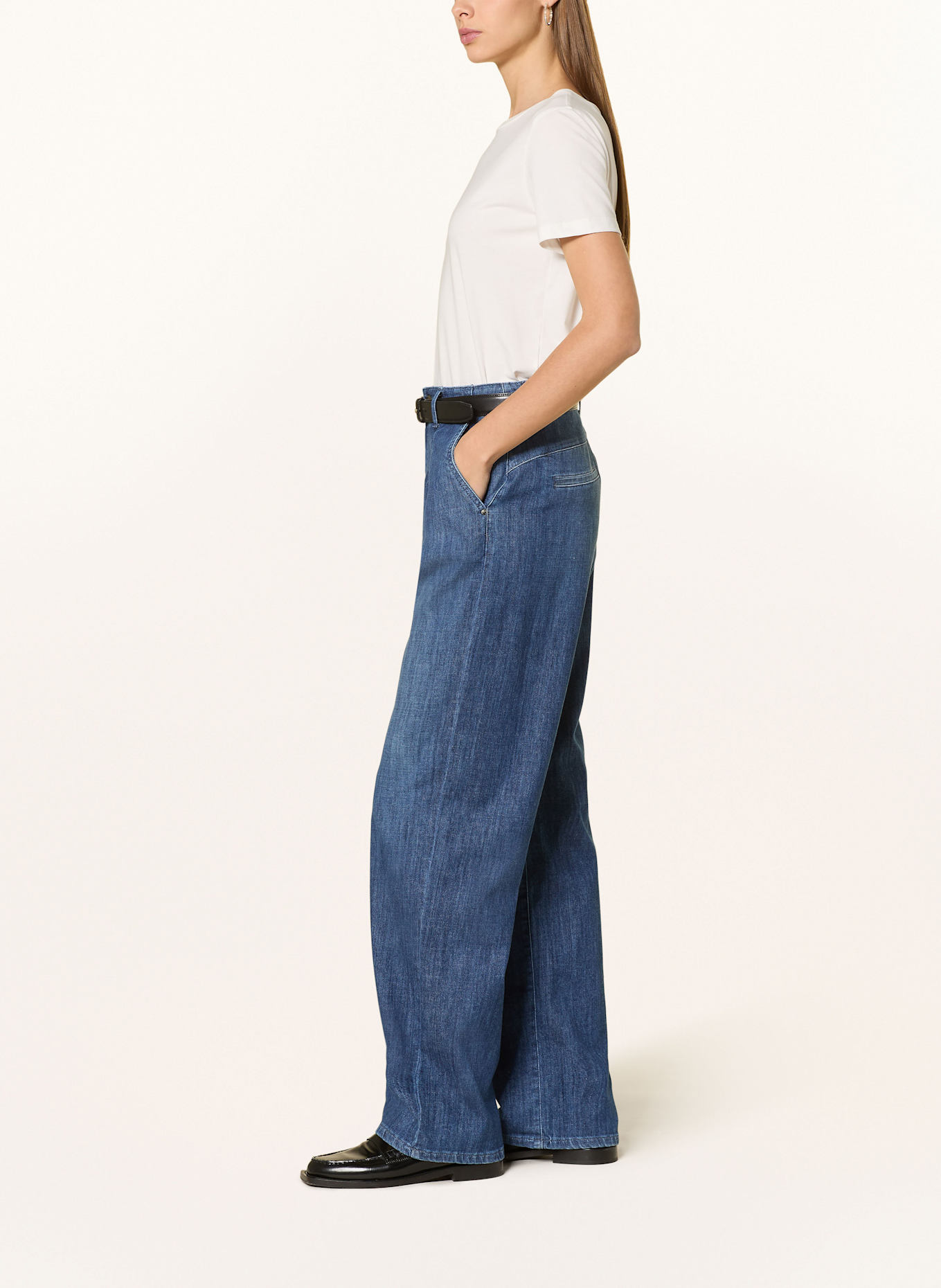 PNTS Jeans 26_THE LOOSE: 23 used navy blue