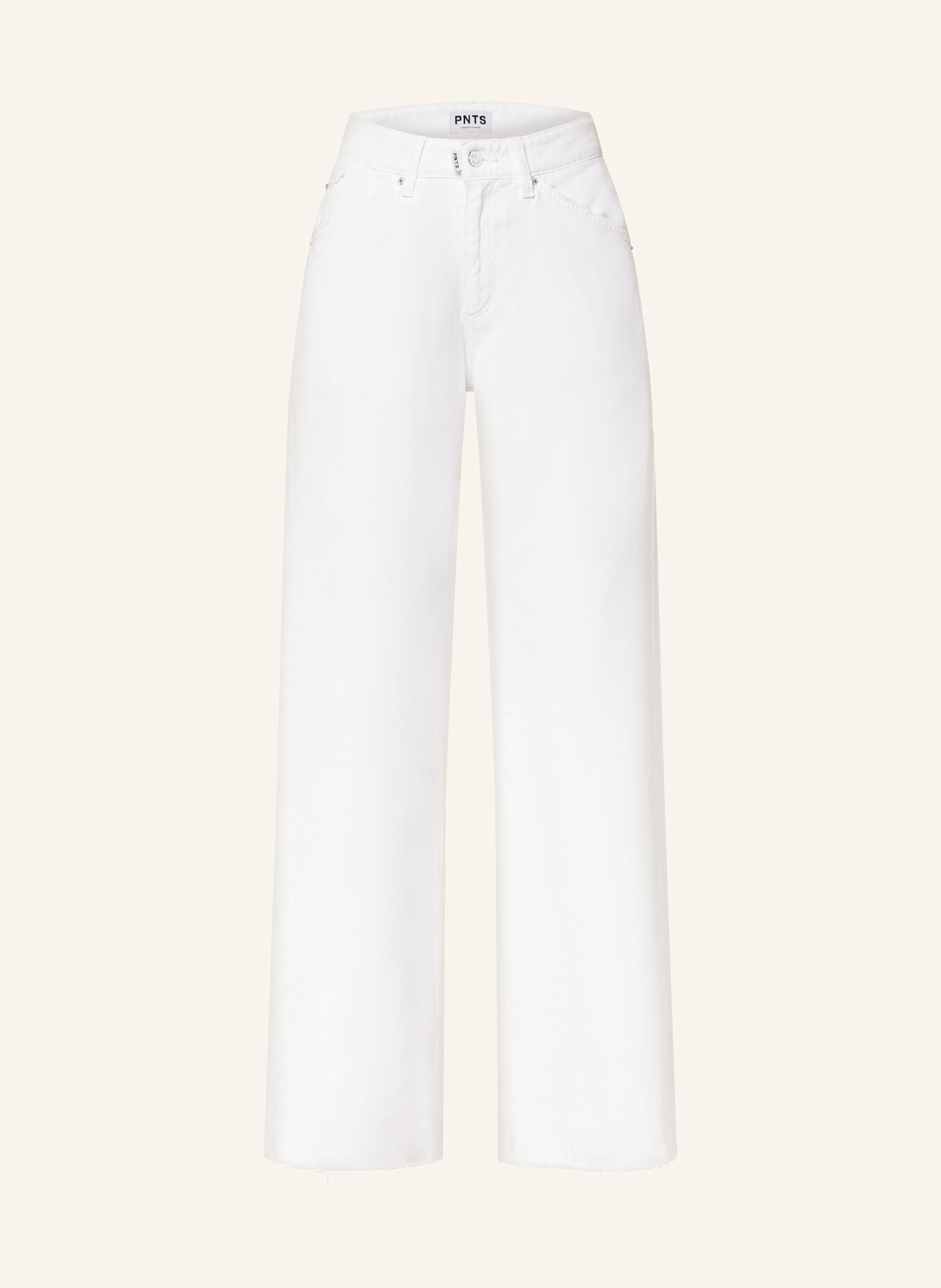 PNTS Straight jeans THE RAVER: 99 WHITE