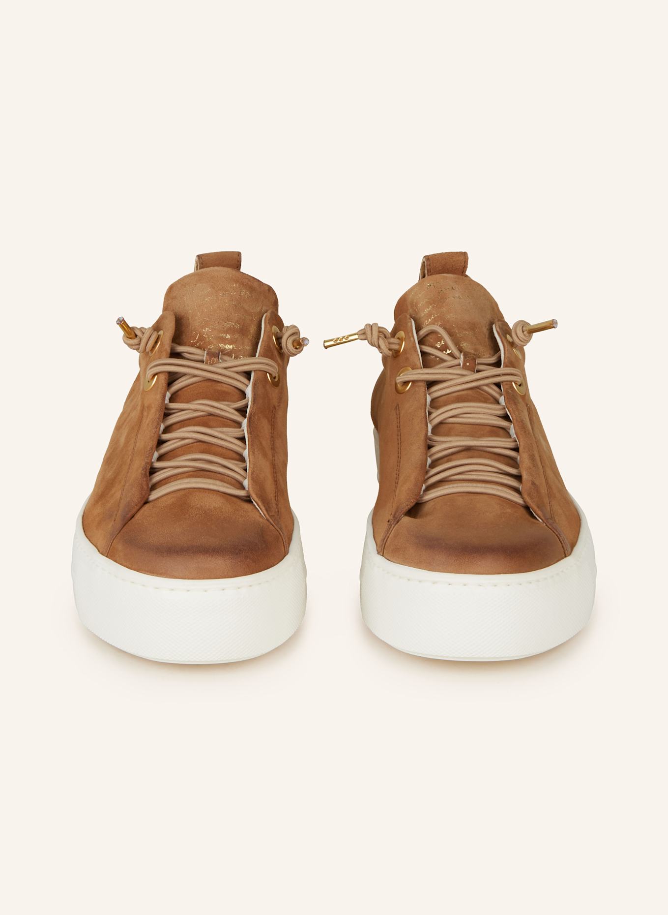 paul green Sneaker: COGNAC