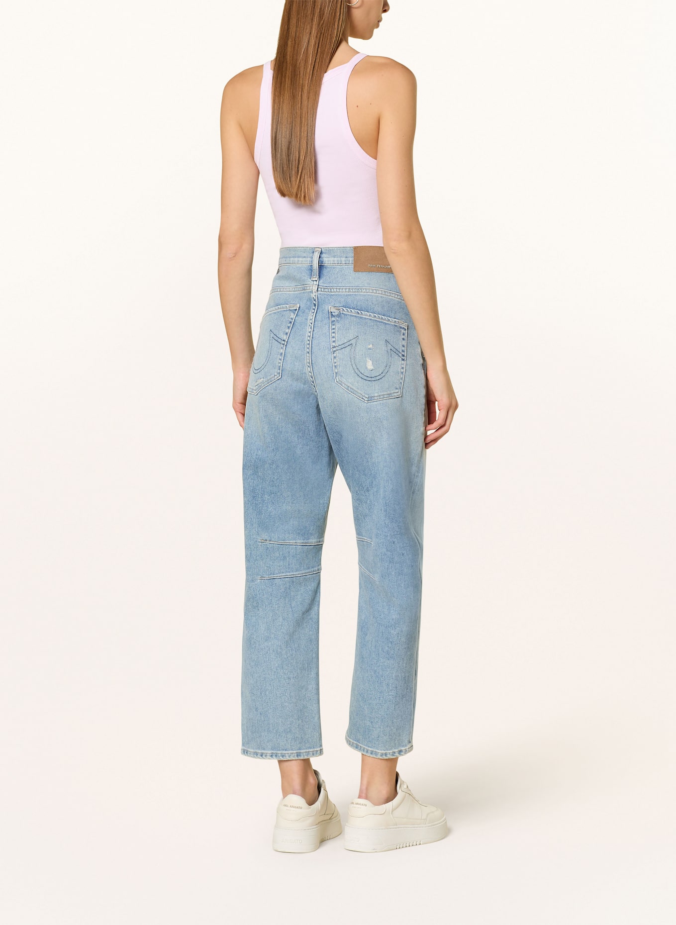 TRUE RELIGION 7/8 jeans BELLA: 4646 MID BLUE