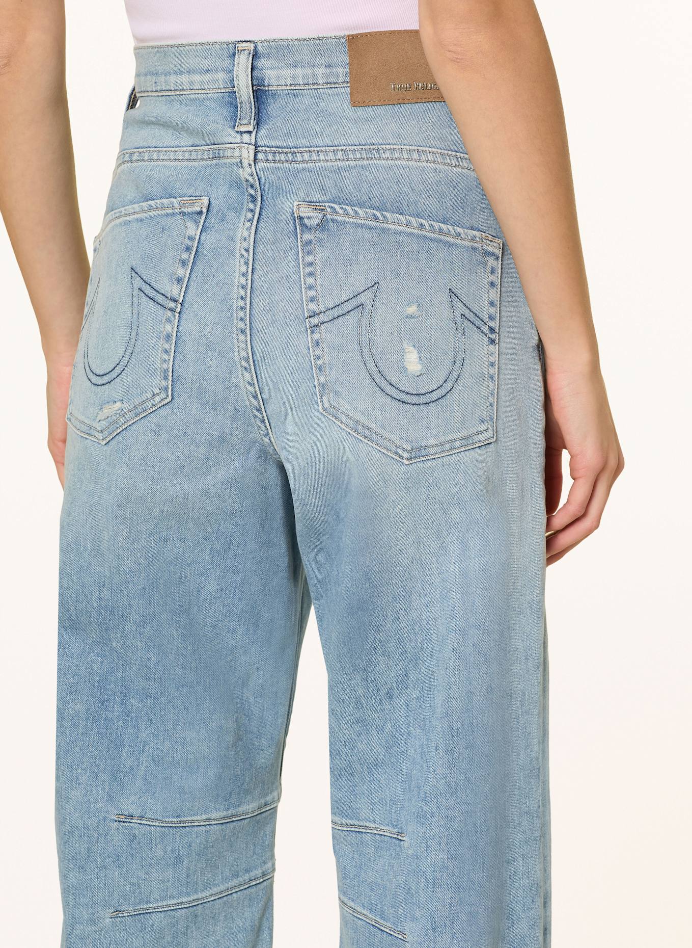 TRUE RELIGION 7/8 jeans BELLA: 4646 MID BLUE