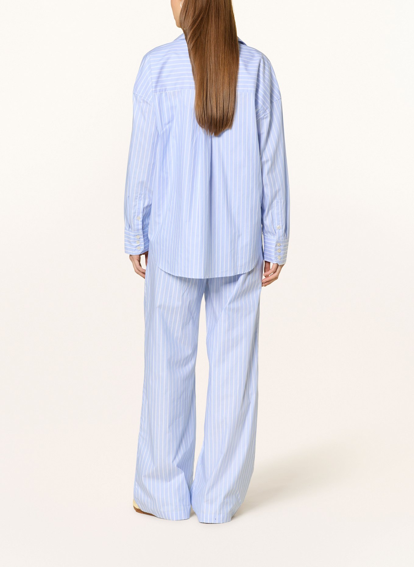 TRUE RELIGION Kalhoty: TMAVĚ MODRÁ / BÍLÁ