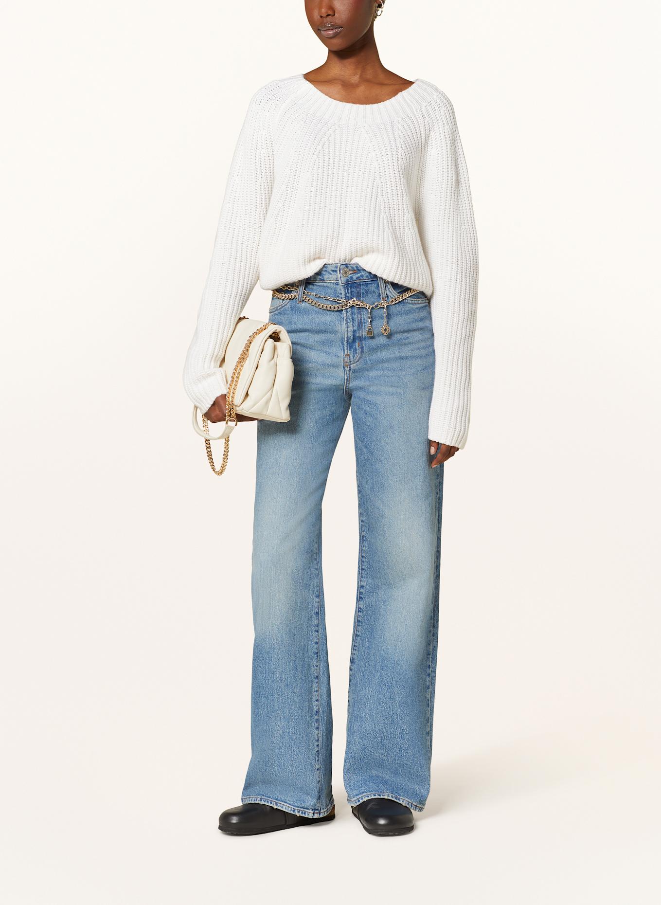 ALLUDE Sweter z dodatkiem kaszmiru: KREMOWY