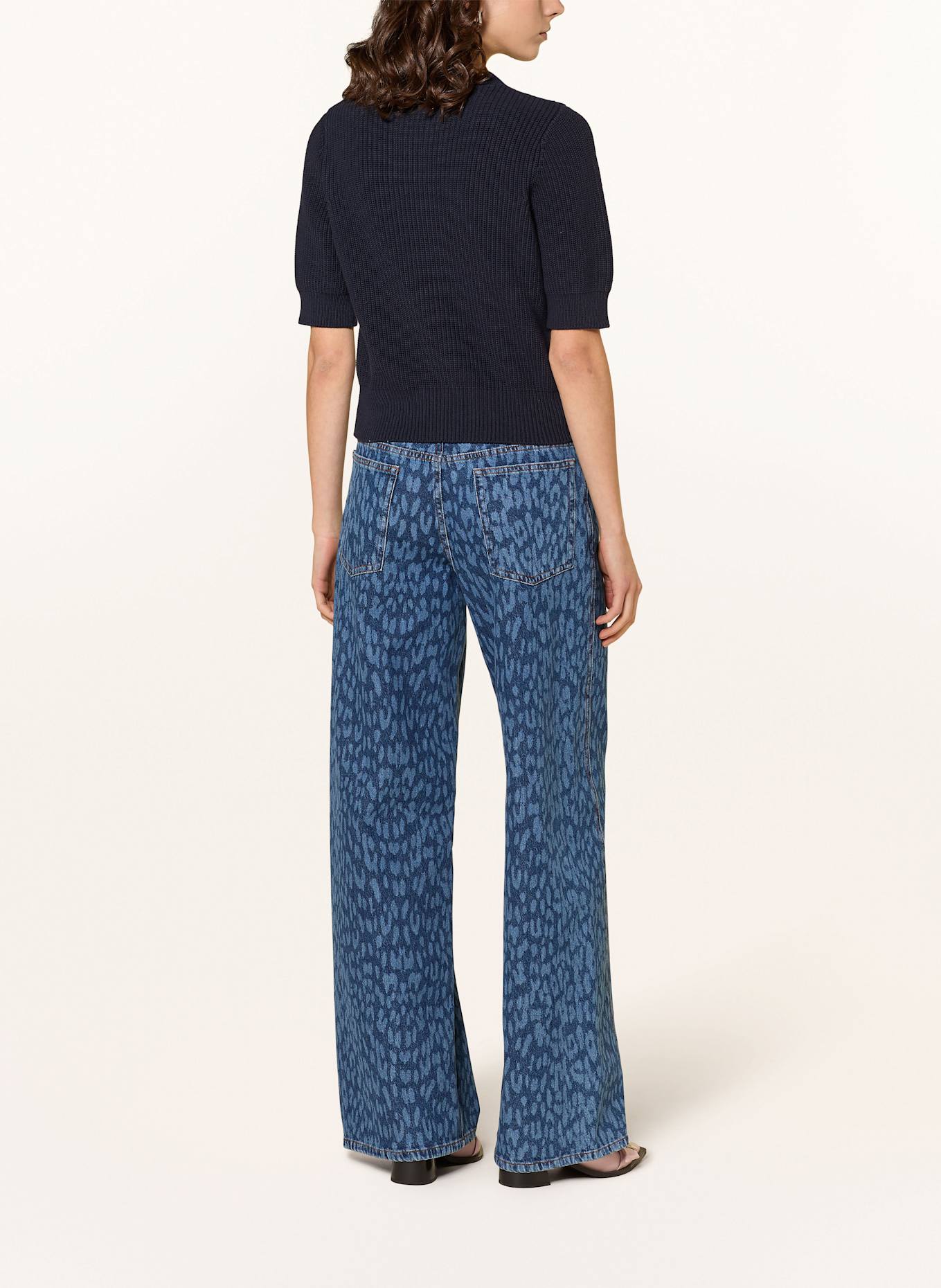 BAUM UND PFERDGARTEN Cardigan CATHIA: DARK BLUE