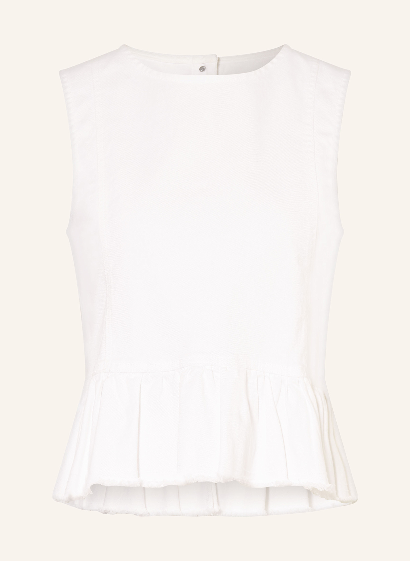 BAUM UND PFERDGARTEN Jeanstop MADINEL: WEISS