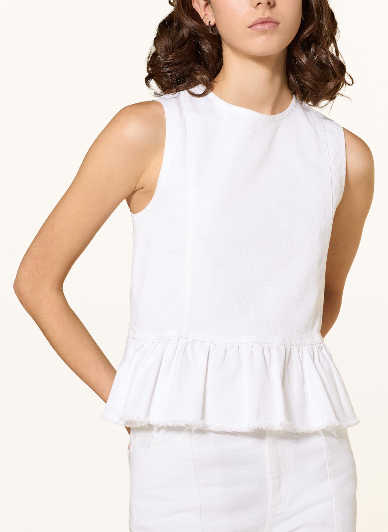 BAUM UND PFERDGARTEN Jeanstop MADINEL: WEISS