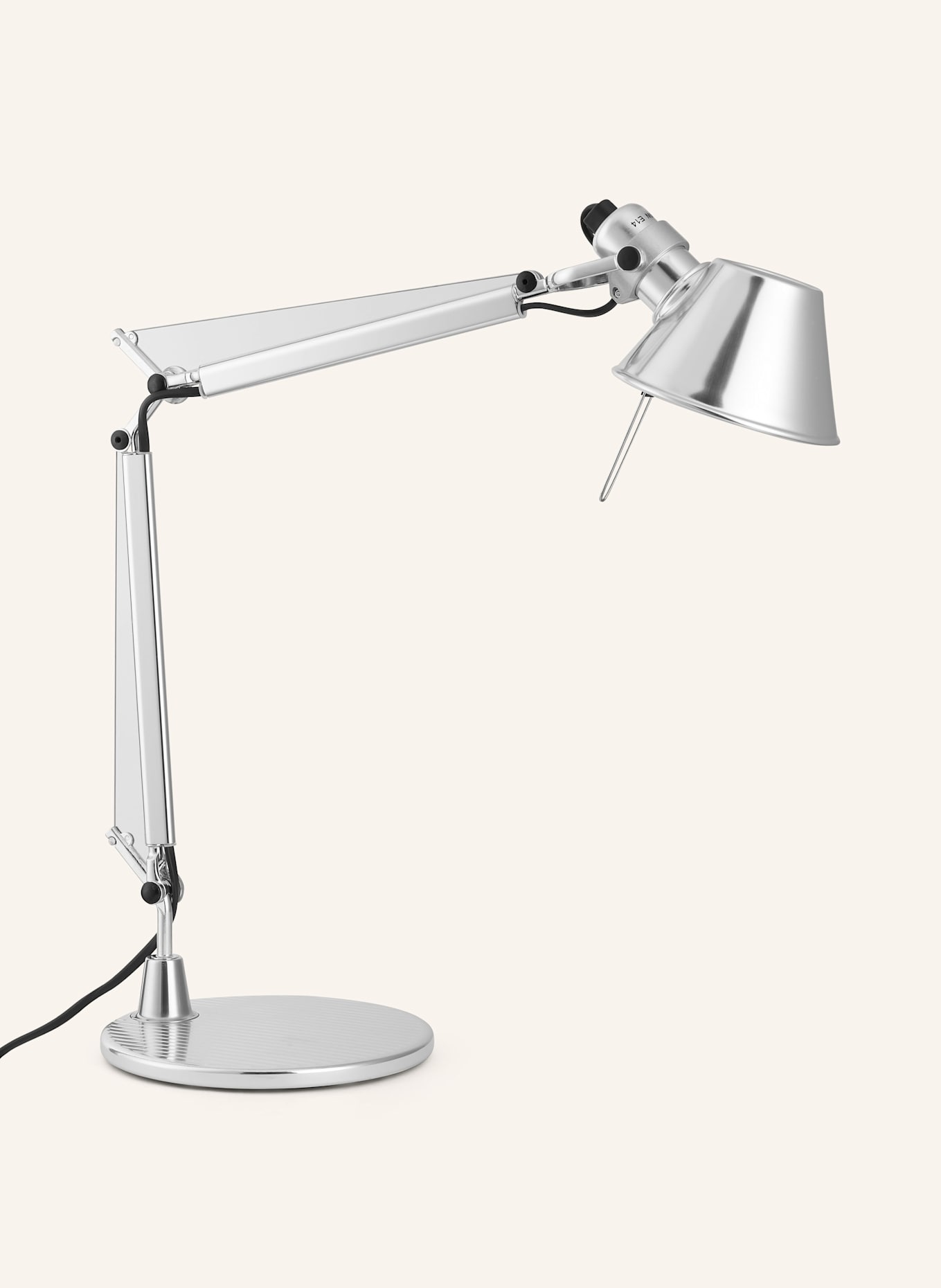 Artemide Tischleuchte TOLOMEO MICRO TABLE: SILBER