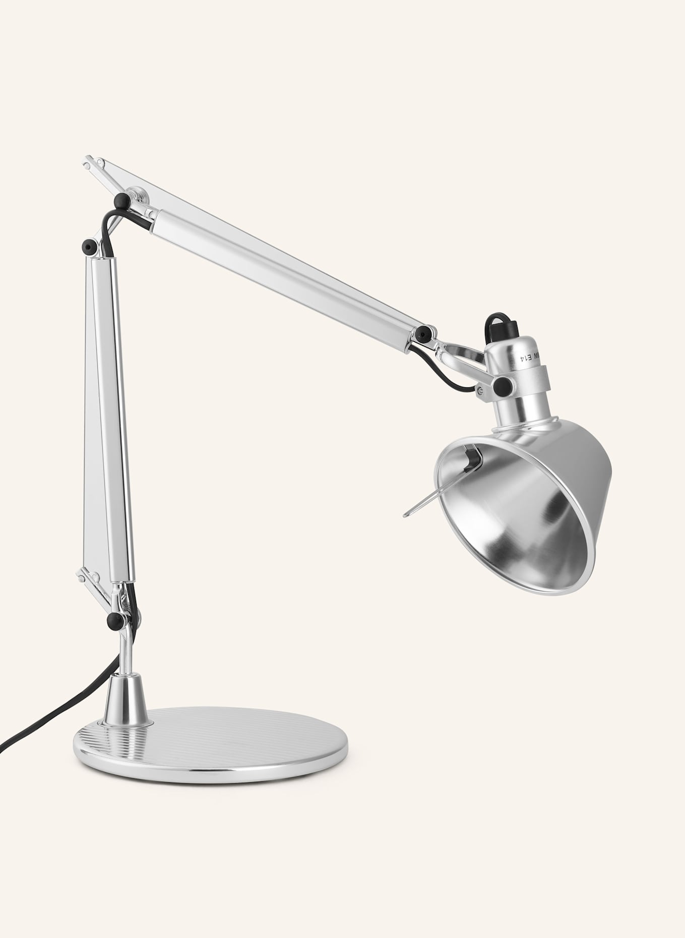 Artemide Tischleuchte TOLOMEO MICRO TABLE: SILBER