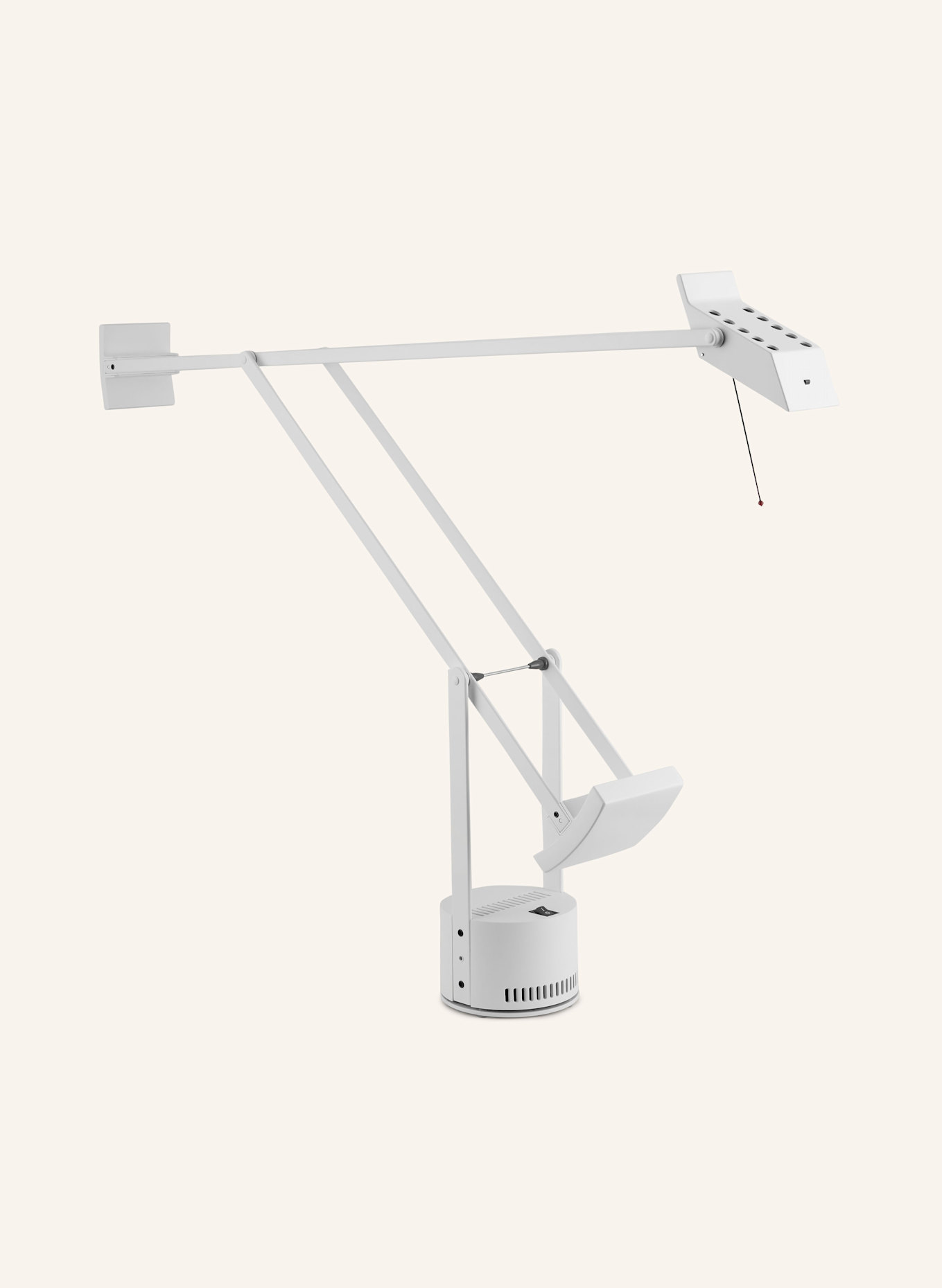 Artemide Tischleuchte TIZIO: WEISS / SILBER