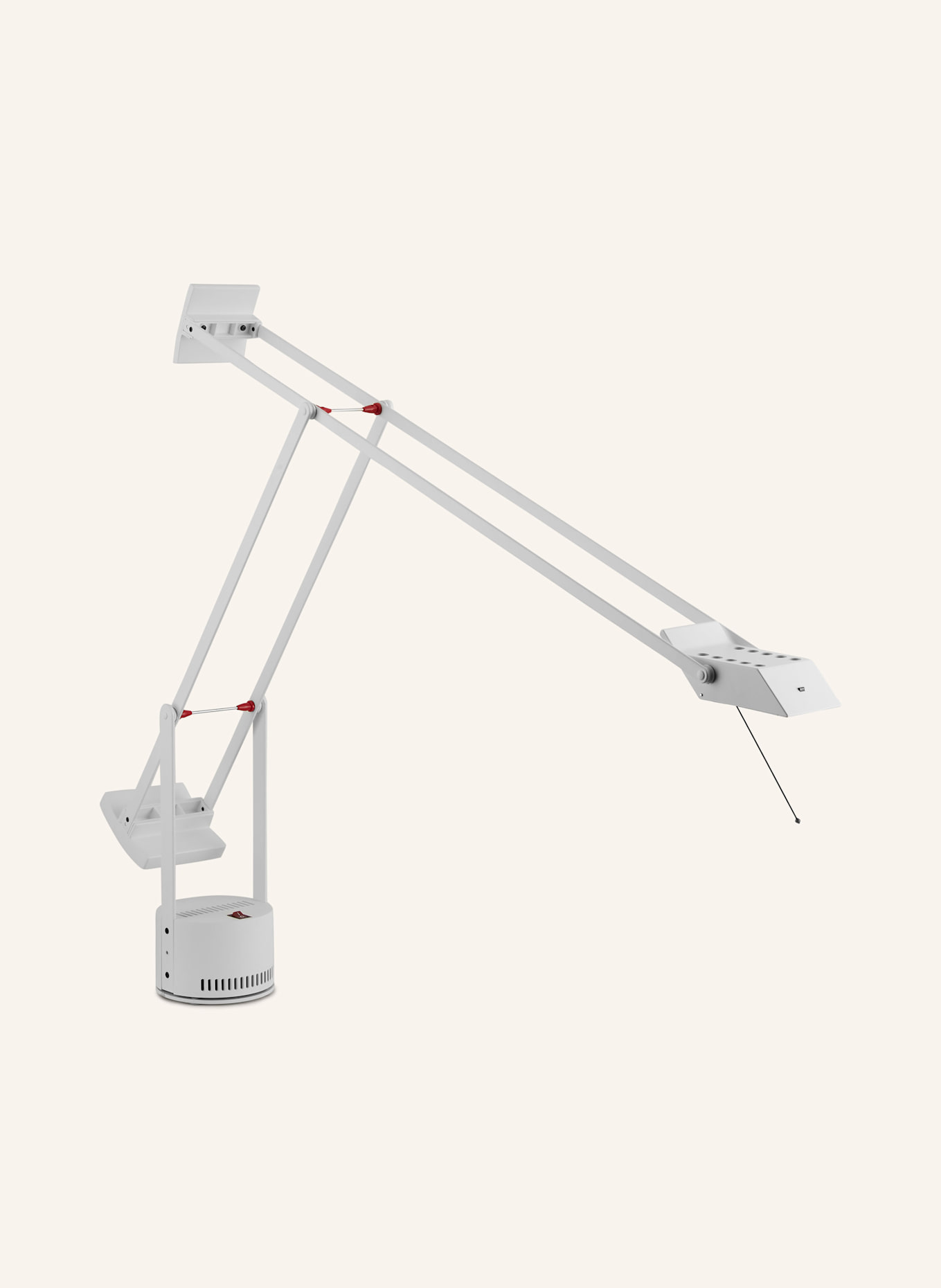 Artemide Tischleuchte TIZIO: WEISS / SILBER