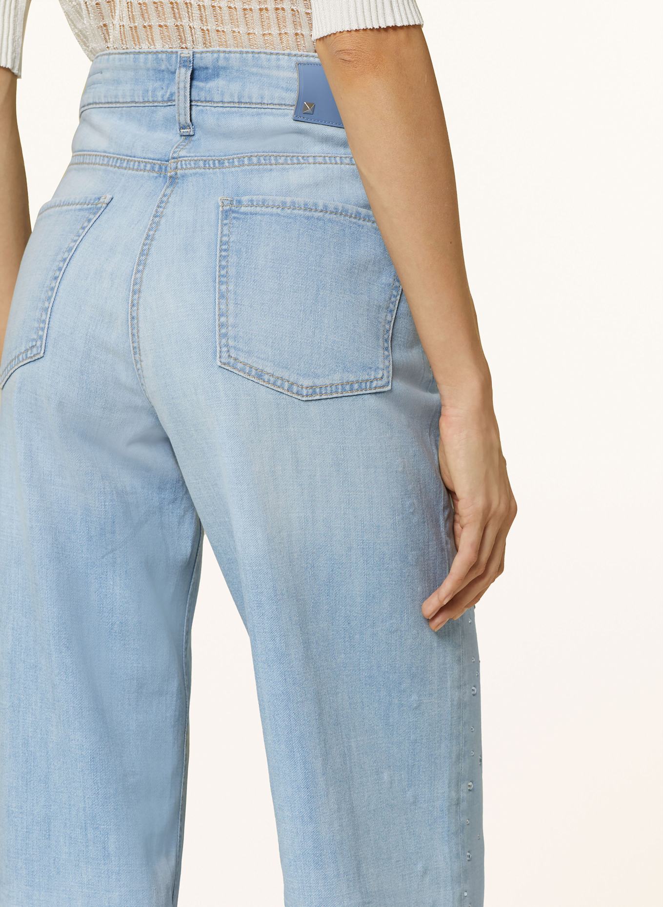 CAMBIO Jeansy wide leg AIMEE z ozdobnymi kamykami: 5231 Nasze Domy Towarowe w Niemczech