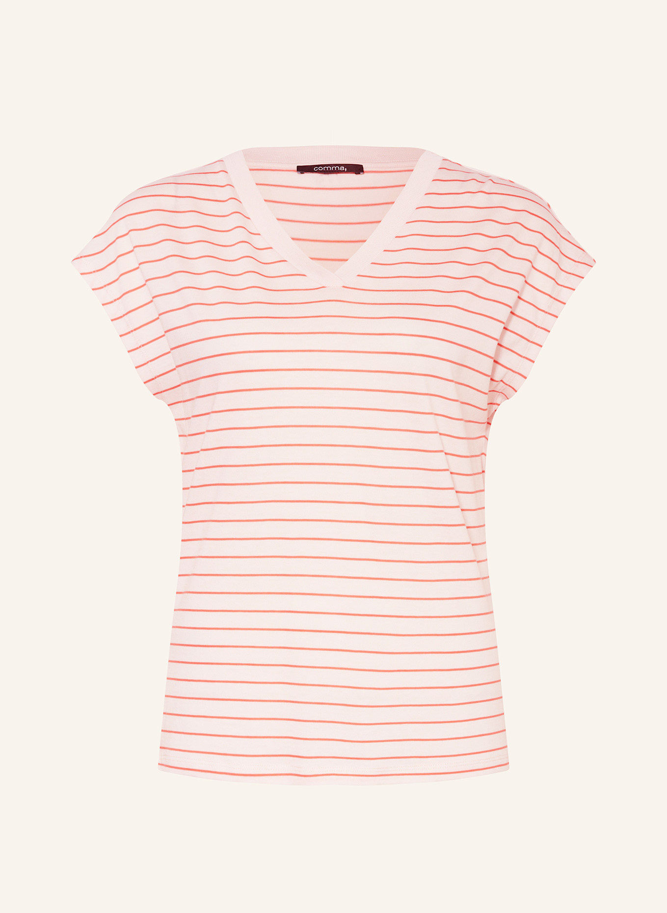 comma T-Shirt: HELLROSA / PINK