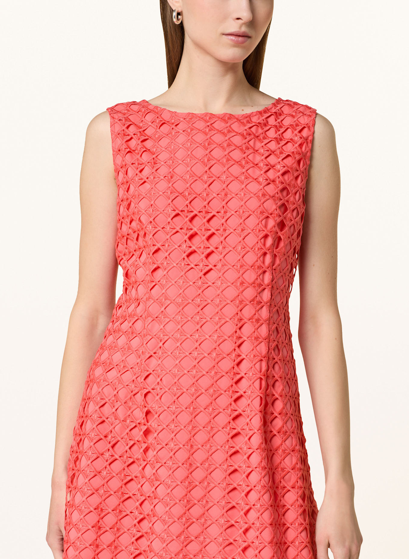 comma Kleid: HELLROT