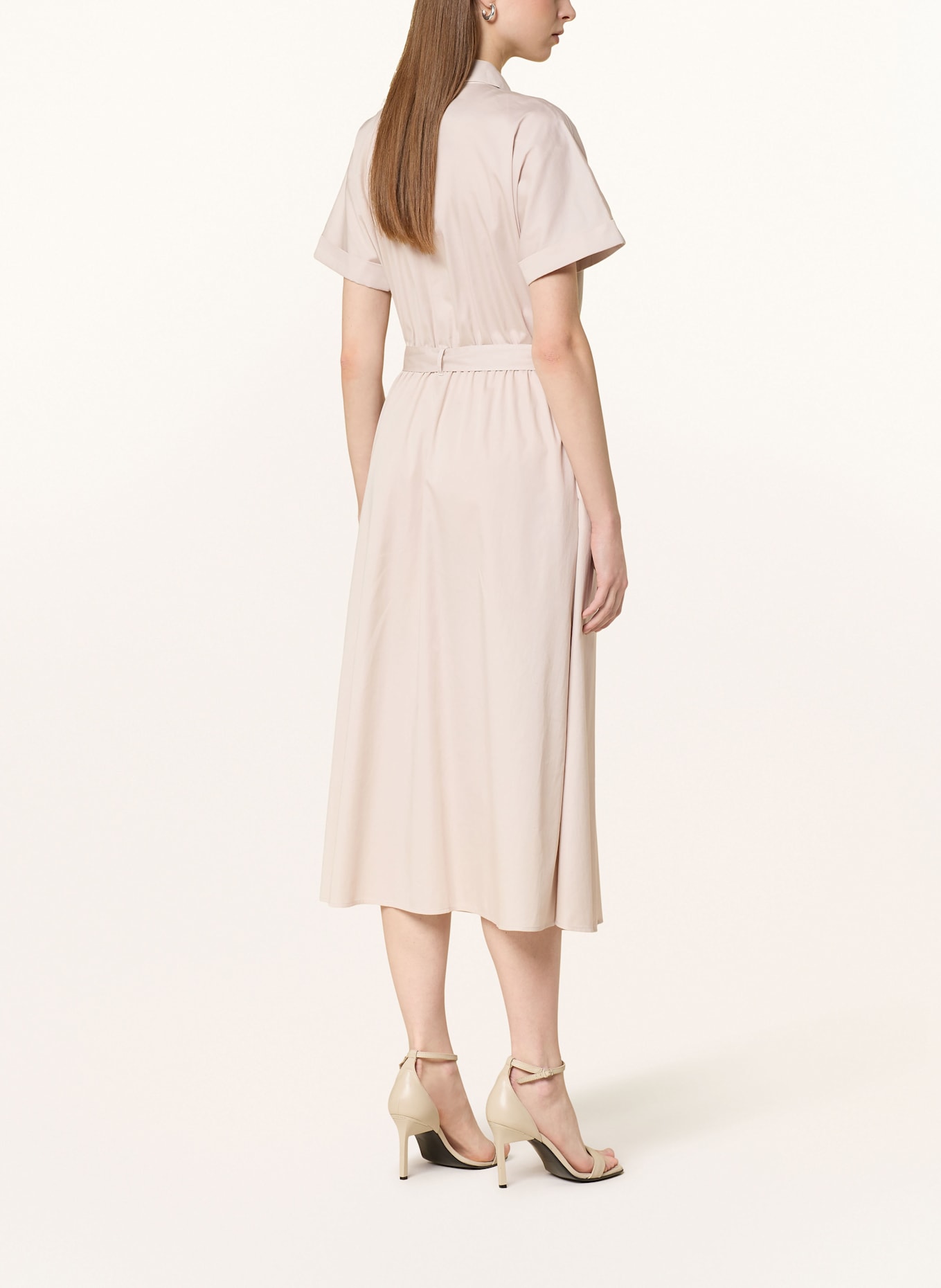 comma Hemdblusenkleid: CREME