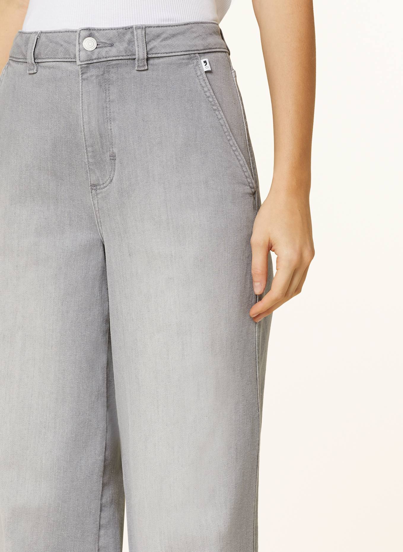 comma casual identity Jeansy: 92Z4 GREY/BLACK