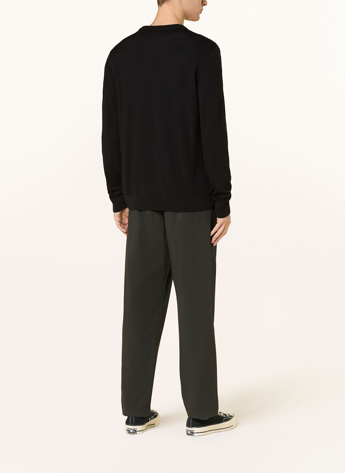 ARMEDANGELS Pullover KREWAA: SCHWARZ