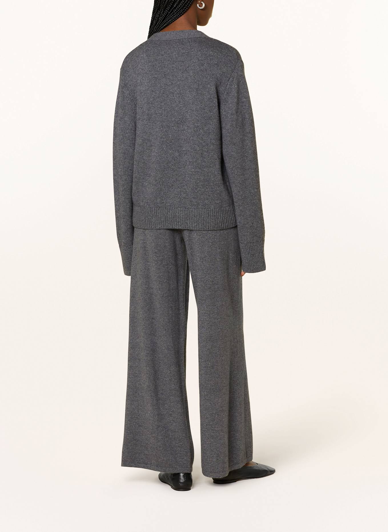 LISA YANG Cardigan DANNI made of cashmere: GRAY