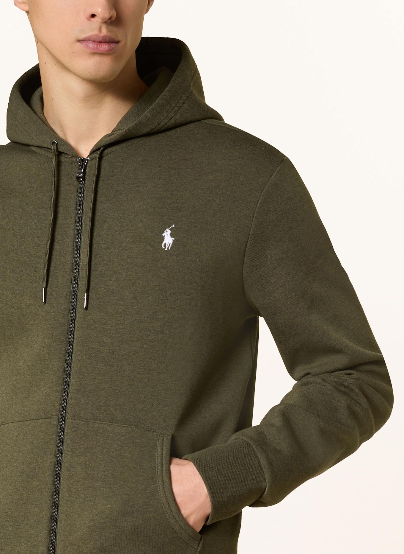 POLO RALPH LAUREN Sweat jacket: GREEN