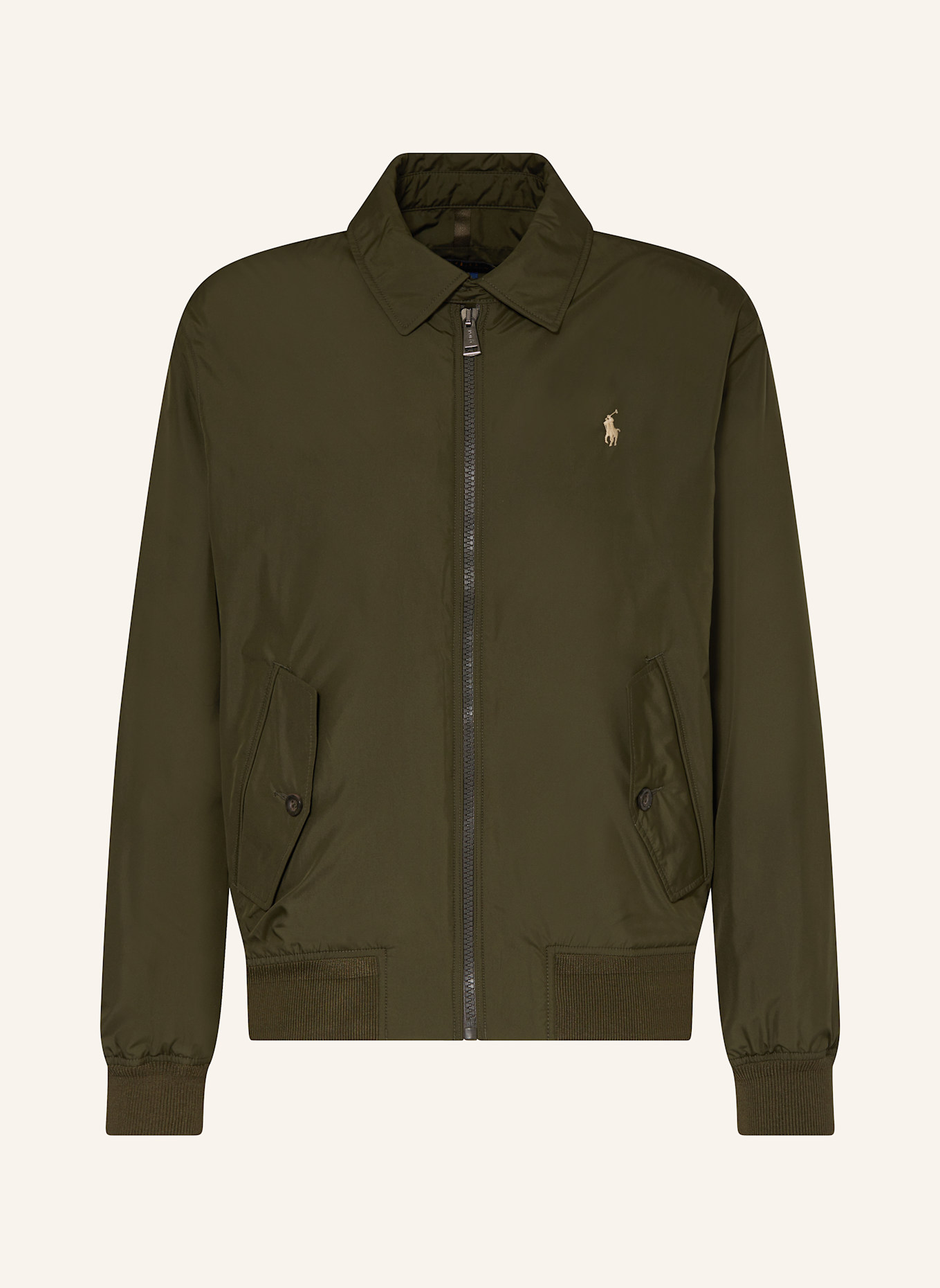 Ralph lauren green bomber jacket clearance