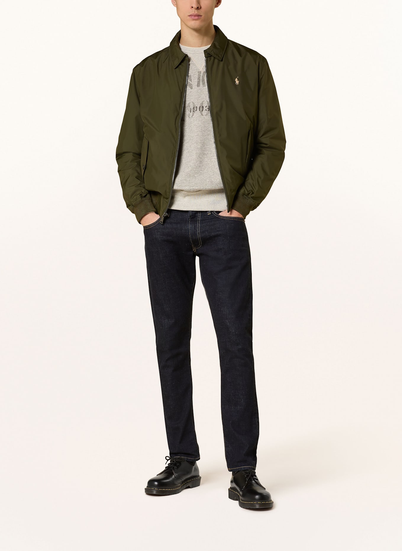 POLO RALPH LAUREN Bomber jacket: DARK GREEN