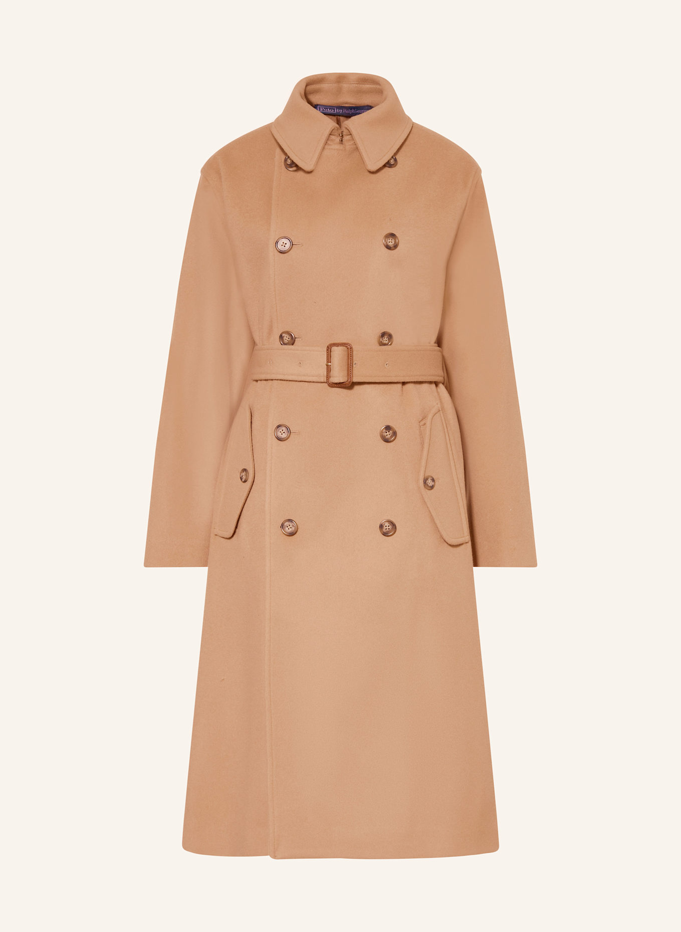 Ralph lauren camel wool coat clearance