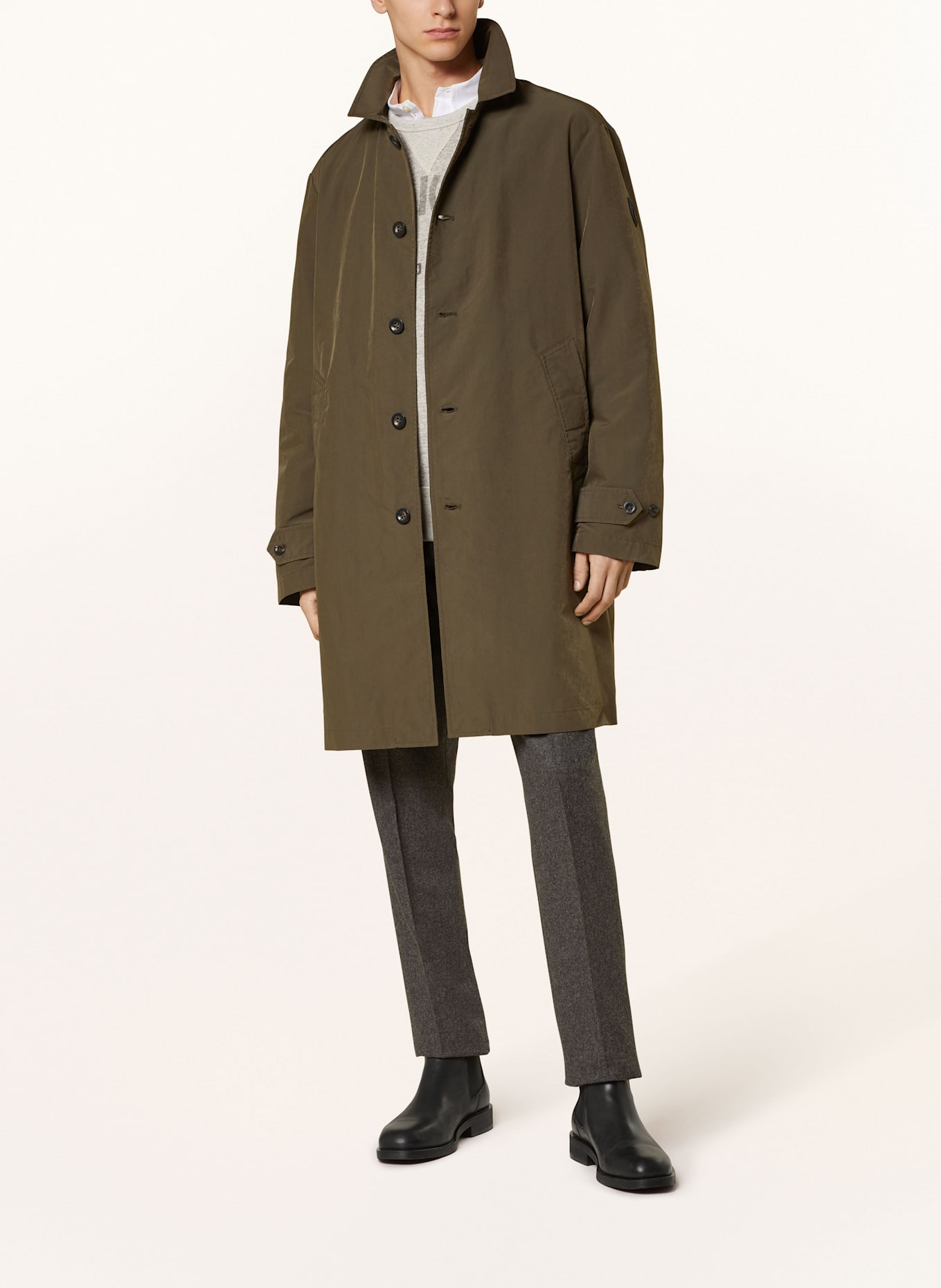POLO RALPH LAUREN Coat: OLIVE