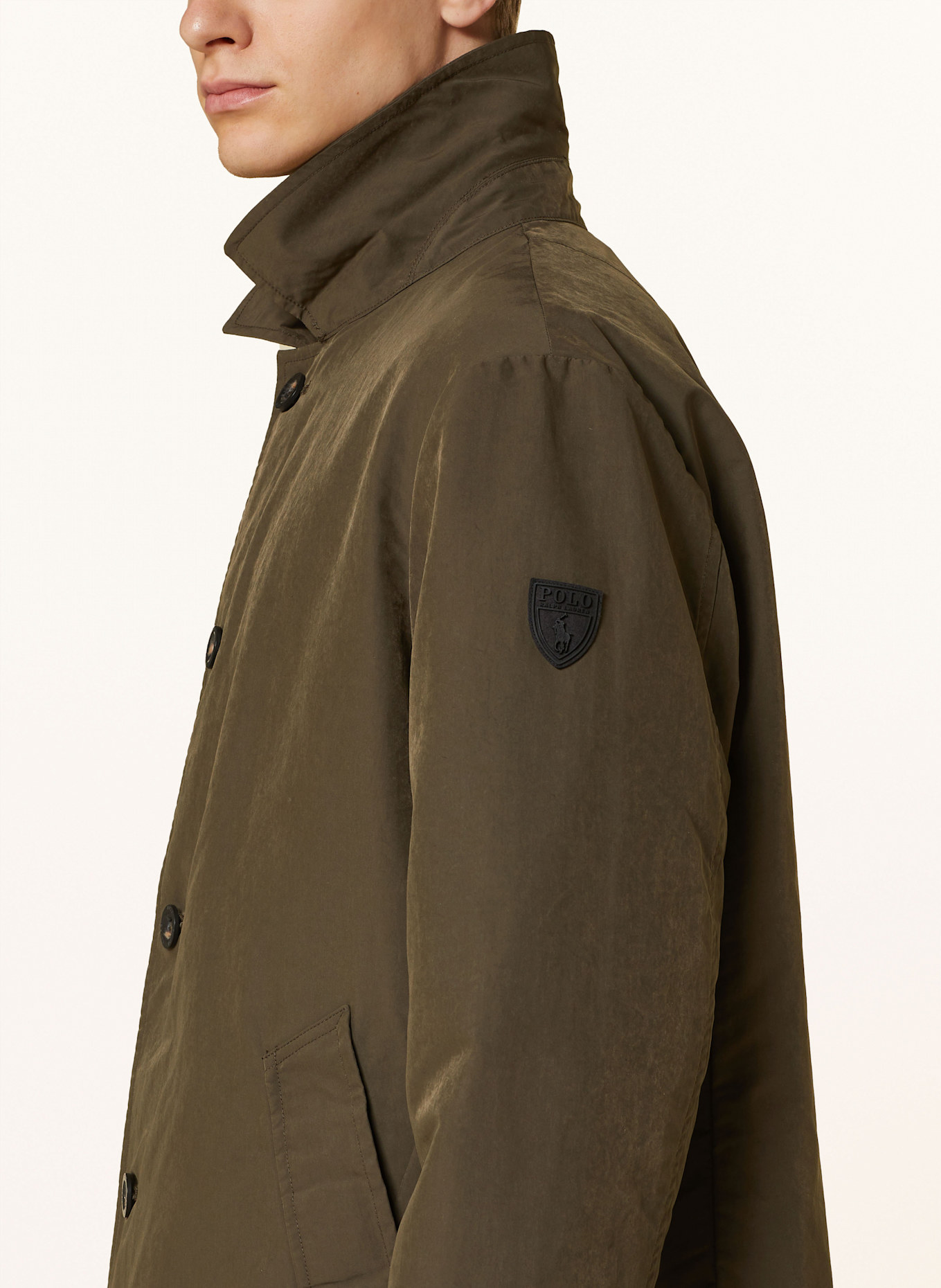 POLO RALPH LAUREN Coat: OLIVE
