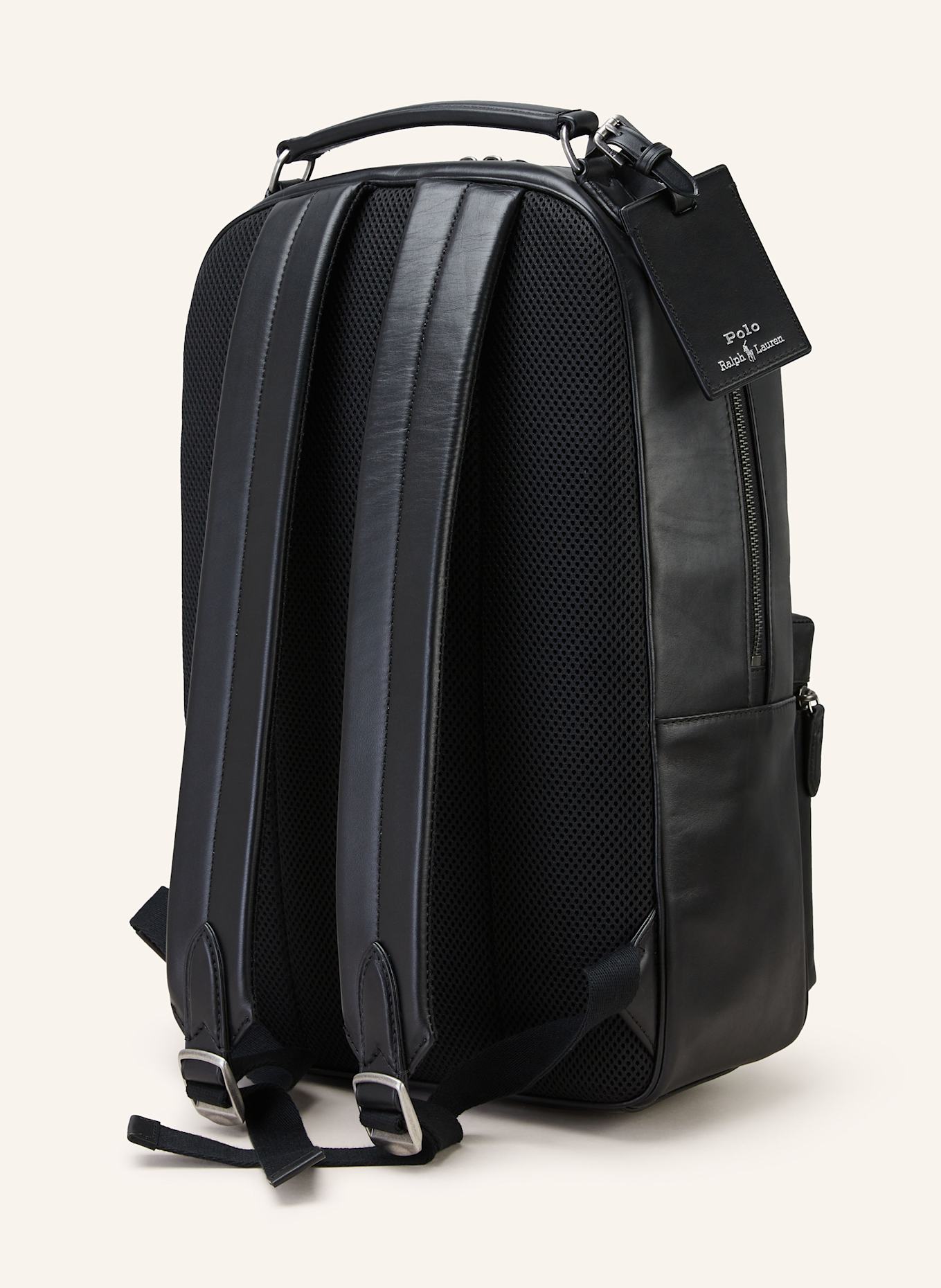 Ralph lauren backpack leather on sale