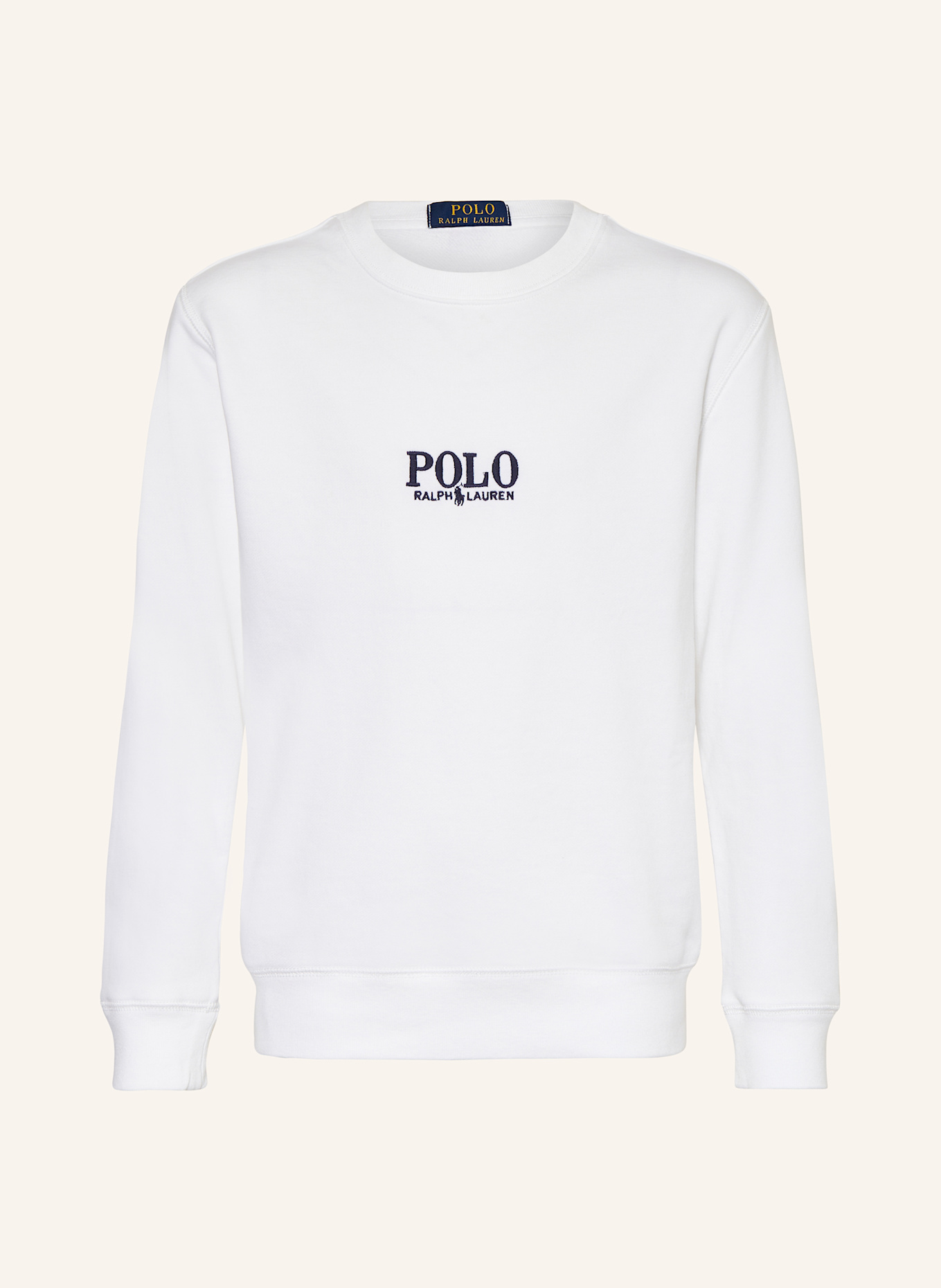 POLO RALPH LAUREN Mikina: BÍLÁ