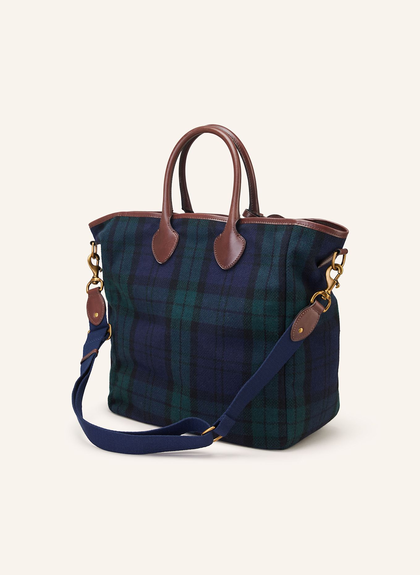 POLO RALPH LAUREN Shopper in dunkelblau dunkelgrun