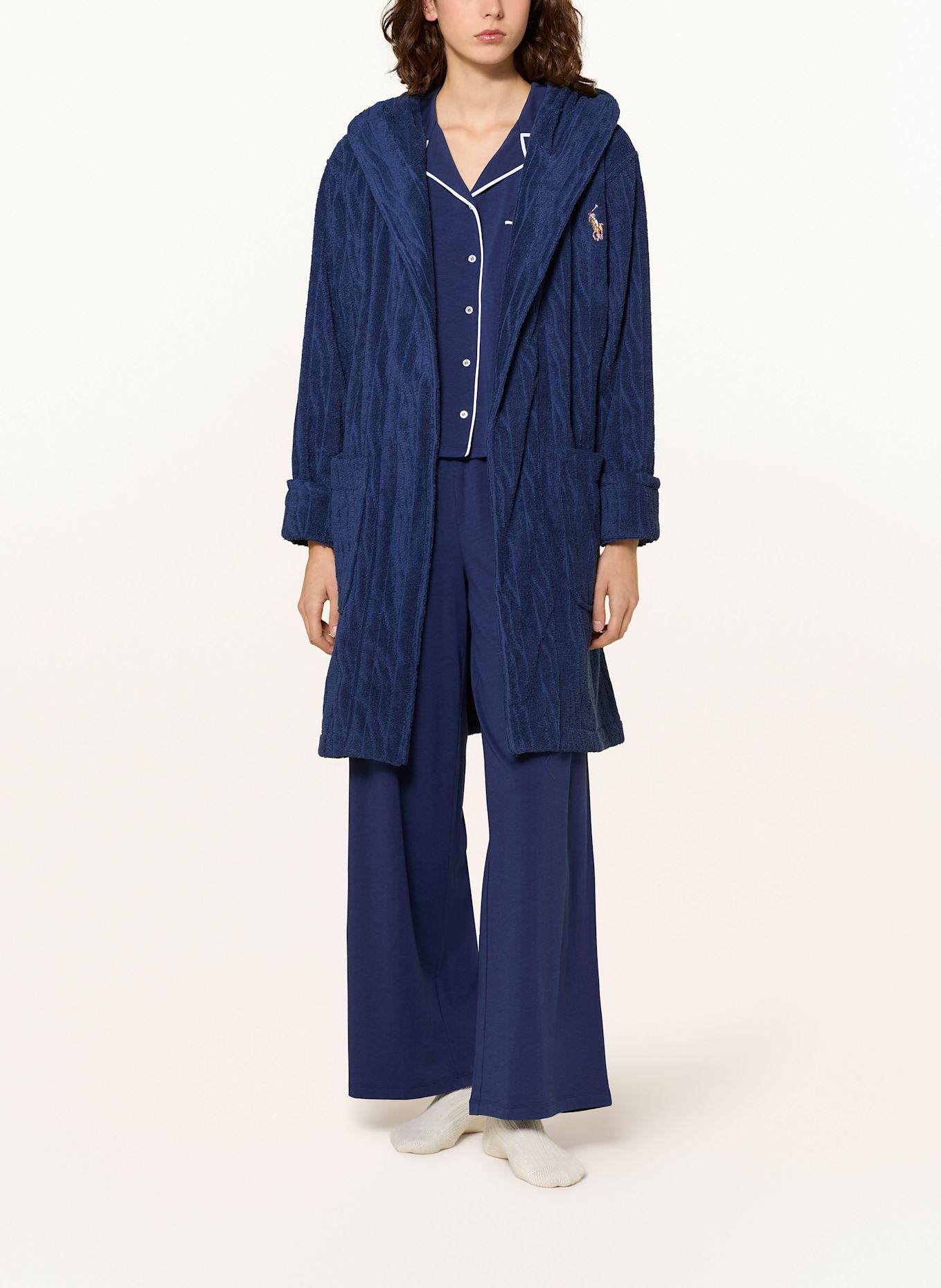POLO RALPH LAUREN Women s bathrobe with hood