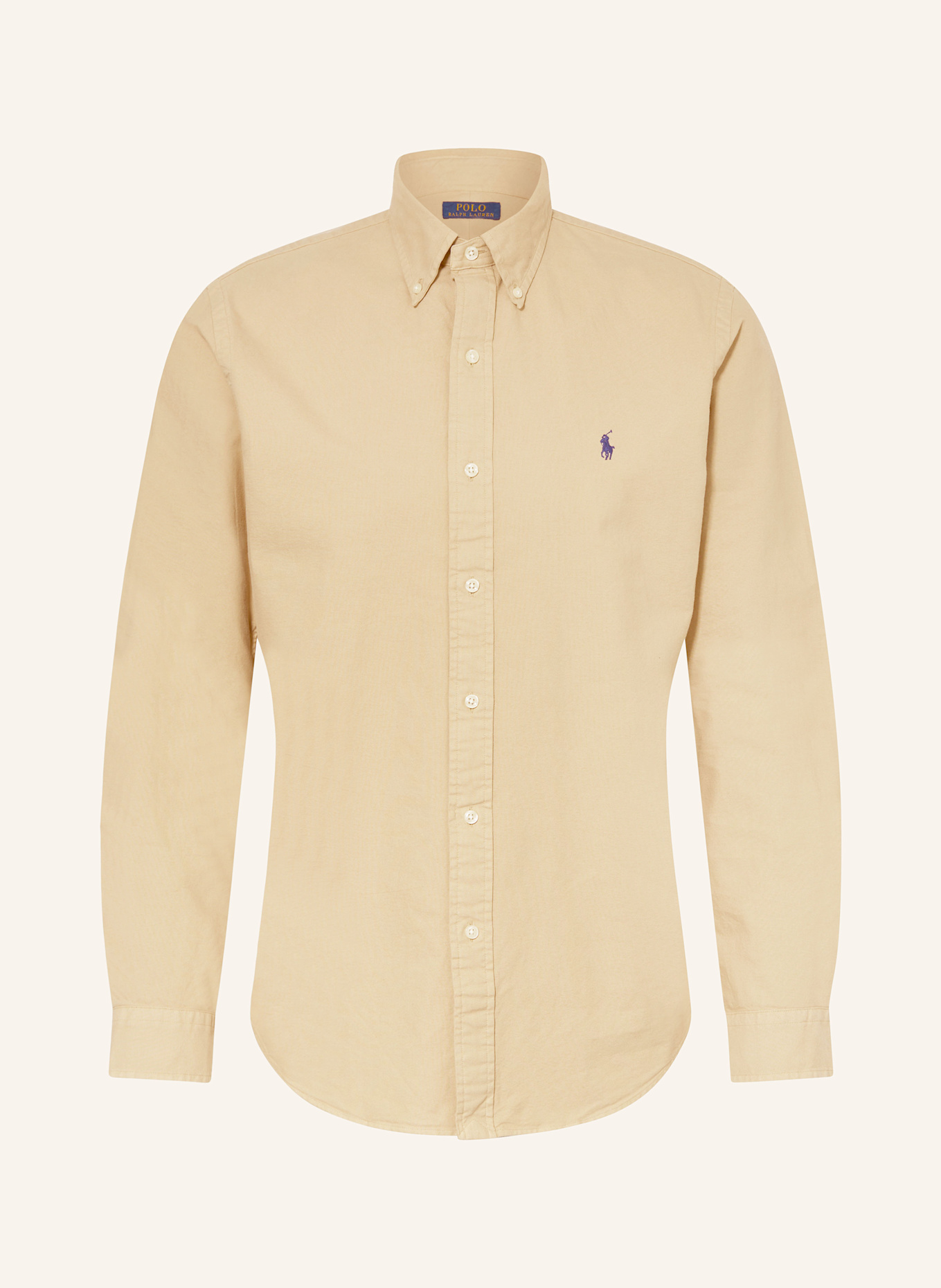 POLO RALPH LAUREN Hemd Custom Fit, Farbe: BEIGE (Bild 1)