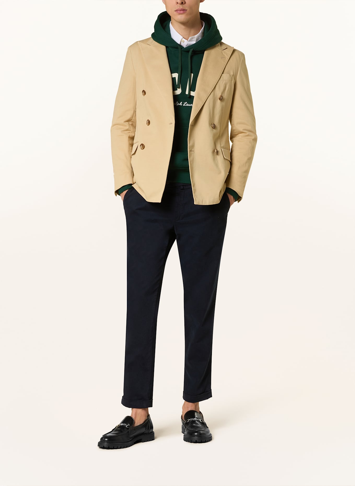 POLO RALPH LAUREN Sako Extra Slim Fit: ŽLUTÁ
