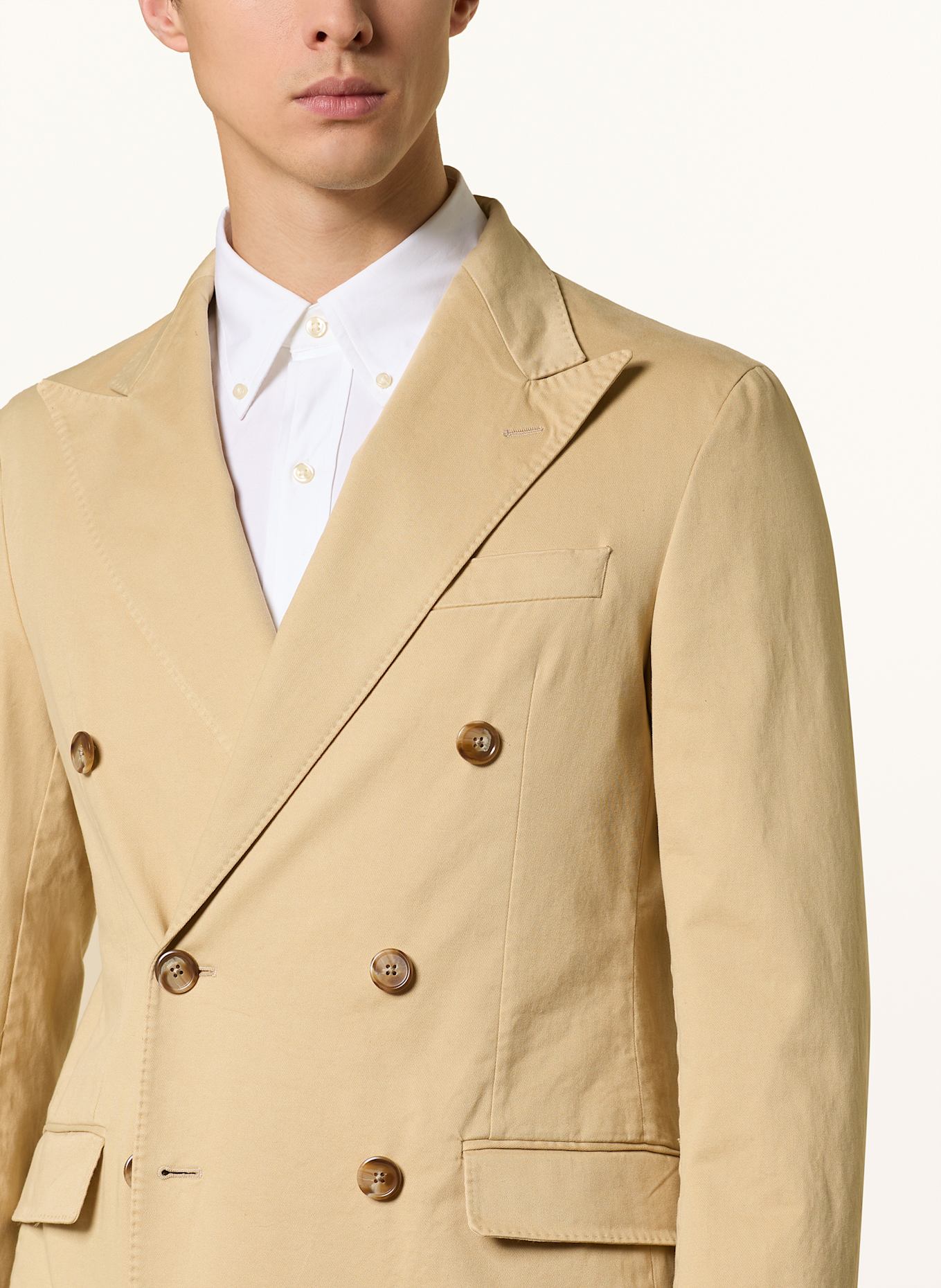 POLO RALPH LAUREN Sako Extra Slim Fit: ŽLUTÁ