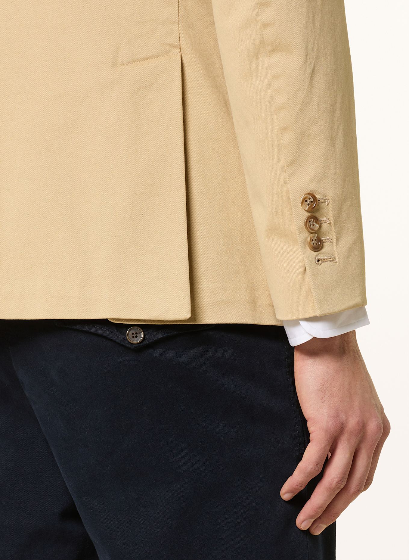 POLO RALPH LAUREN Sako Extra Slim Fit: ŽLUTÁ