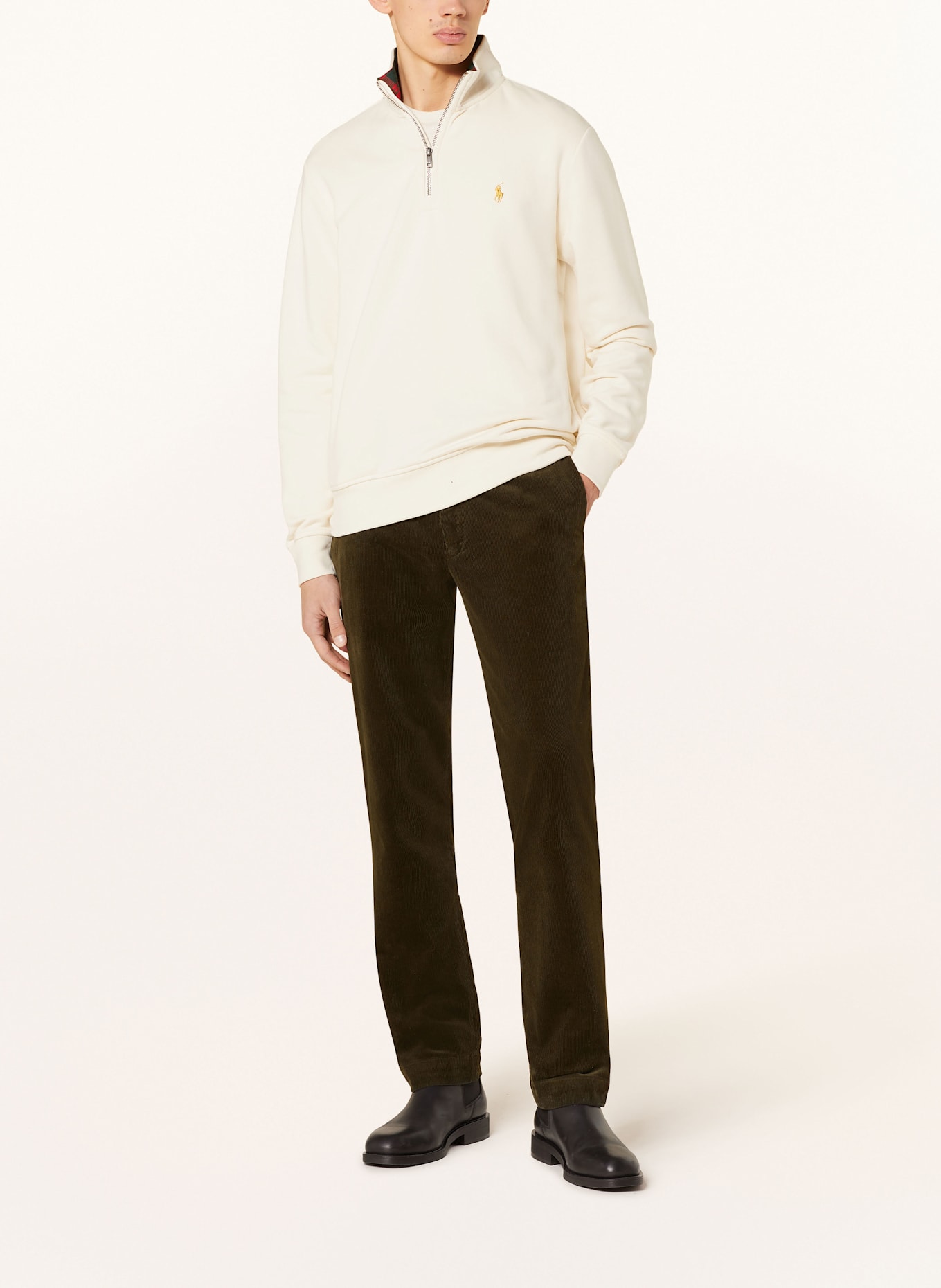 POLO RALPH LAUREN Mikinový troyer: BÍLÁ