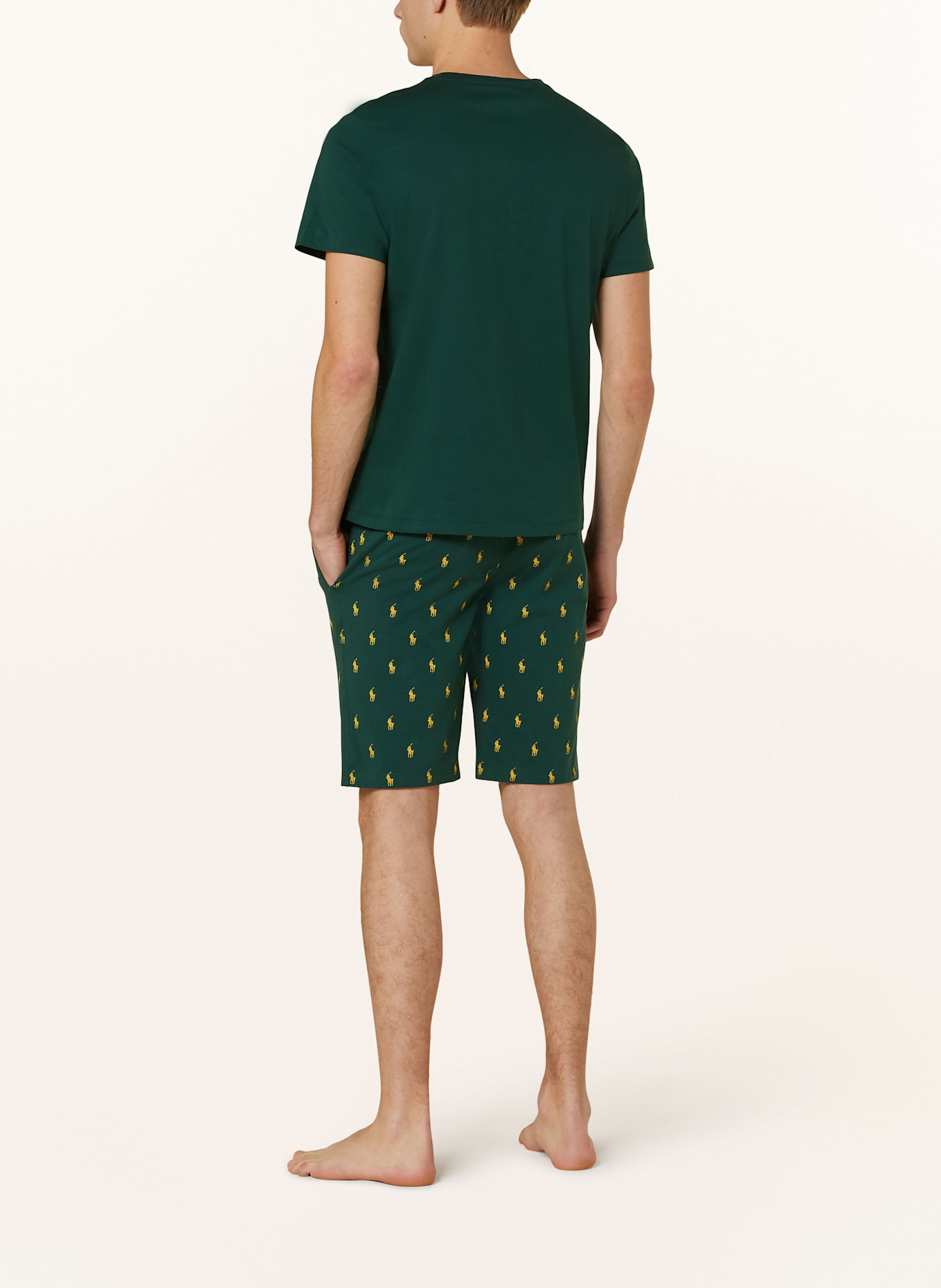 POLO RALPH LAUREN Lounge-Shorts, Farbe: GRÜN (Bild 3)