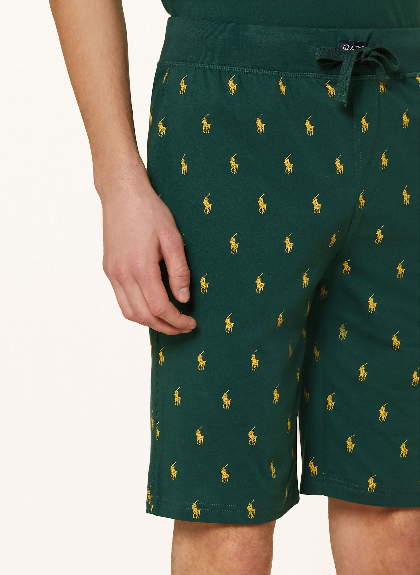POLO RALPH LAUREN Lounge-Shorts, Farbe: GRÜN (Bild 5)