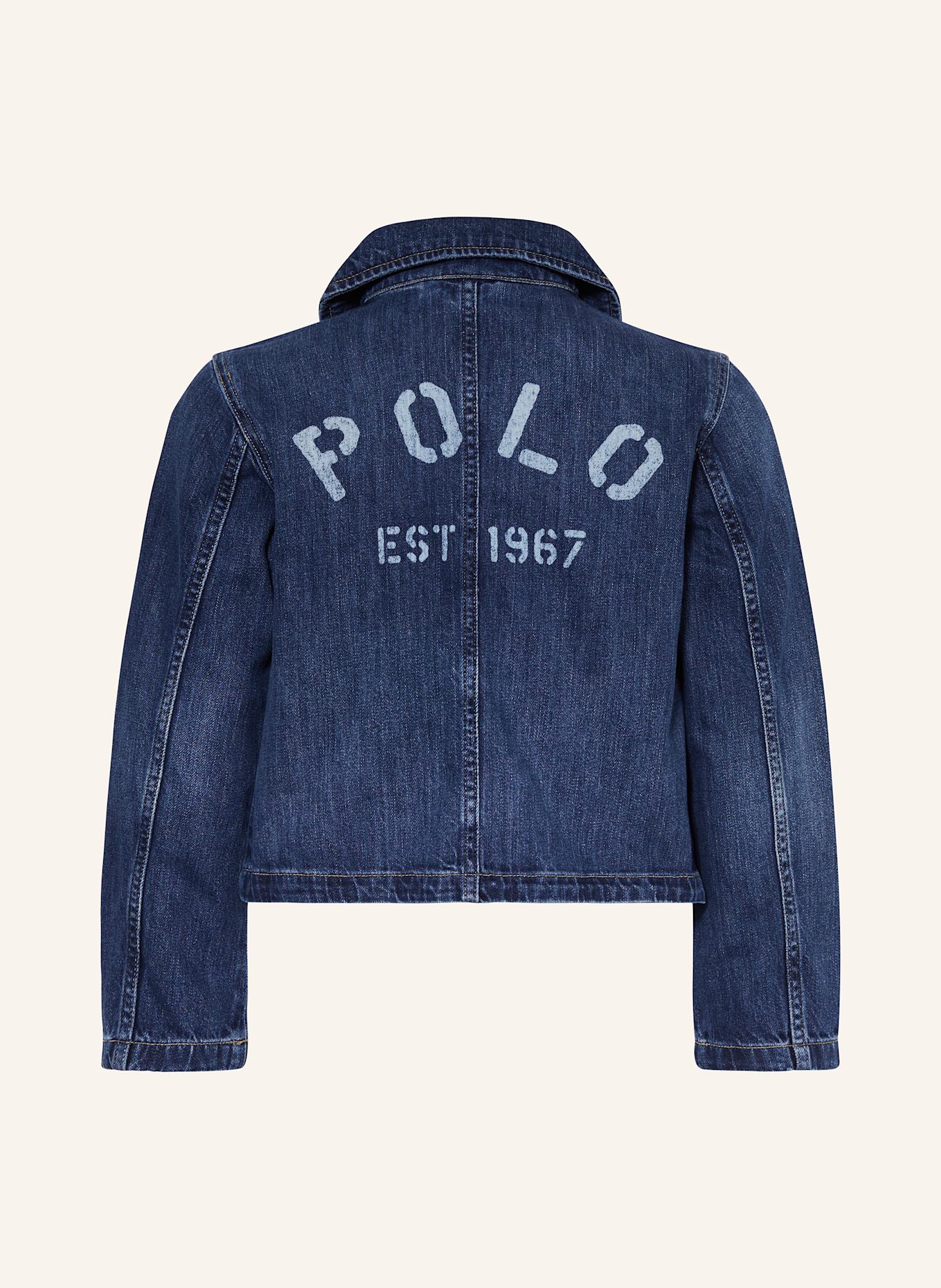 POLO RALPH LAUREN Kurtka jeansowa: GRANATOWY