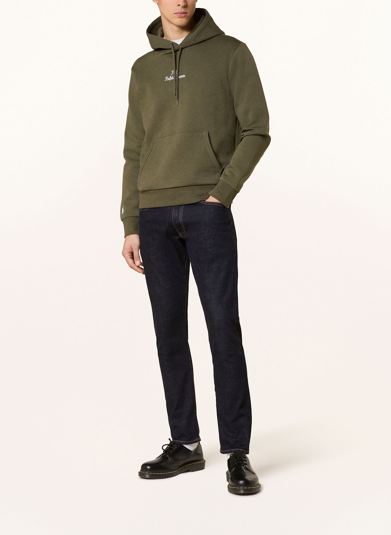 POLO RALPH LAUREN Hoodie: OLIV