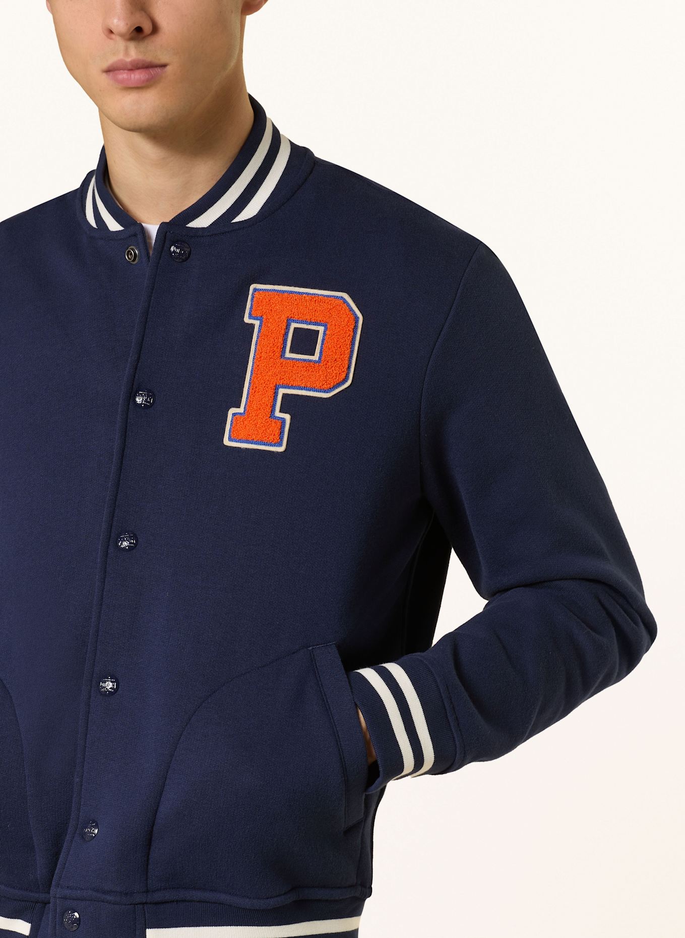 POLO RALPH LAUREN College-Jacke, Farbe: DUNKELBLAU (Bild 4)