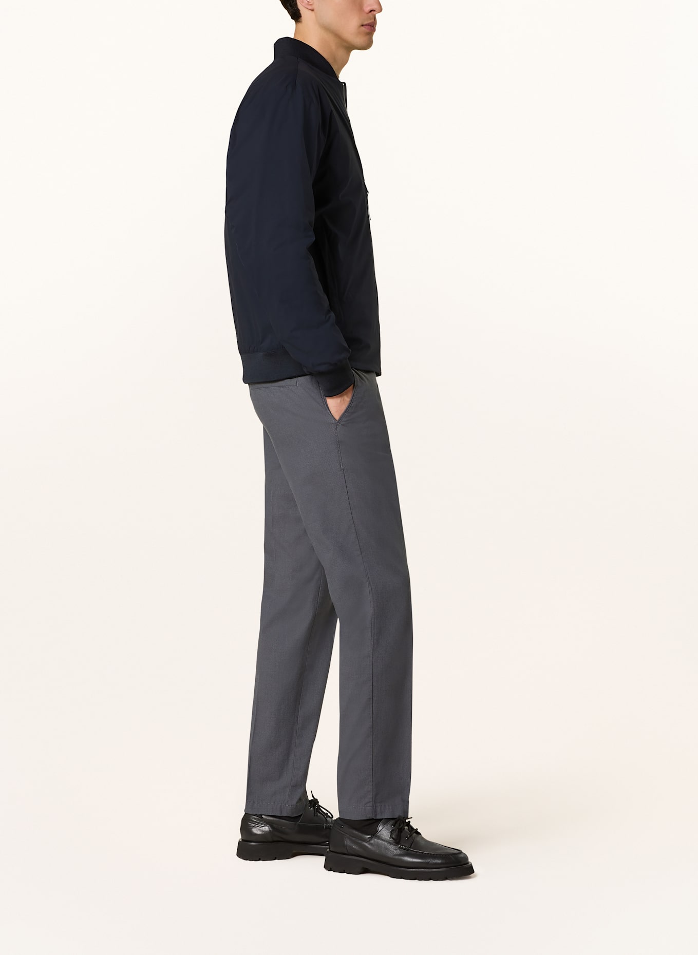 BOSS Chino KANE Regular Tapered Fit: DUNKELGRAU