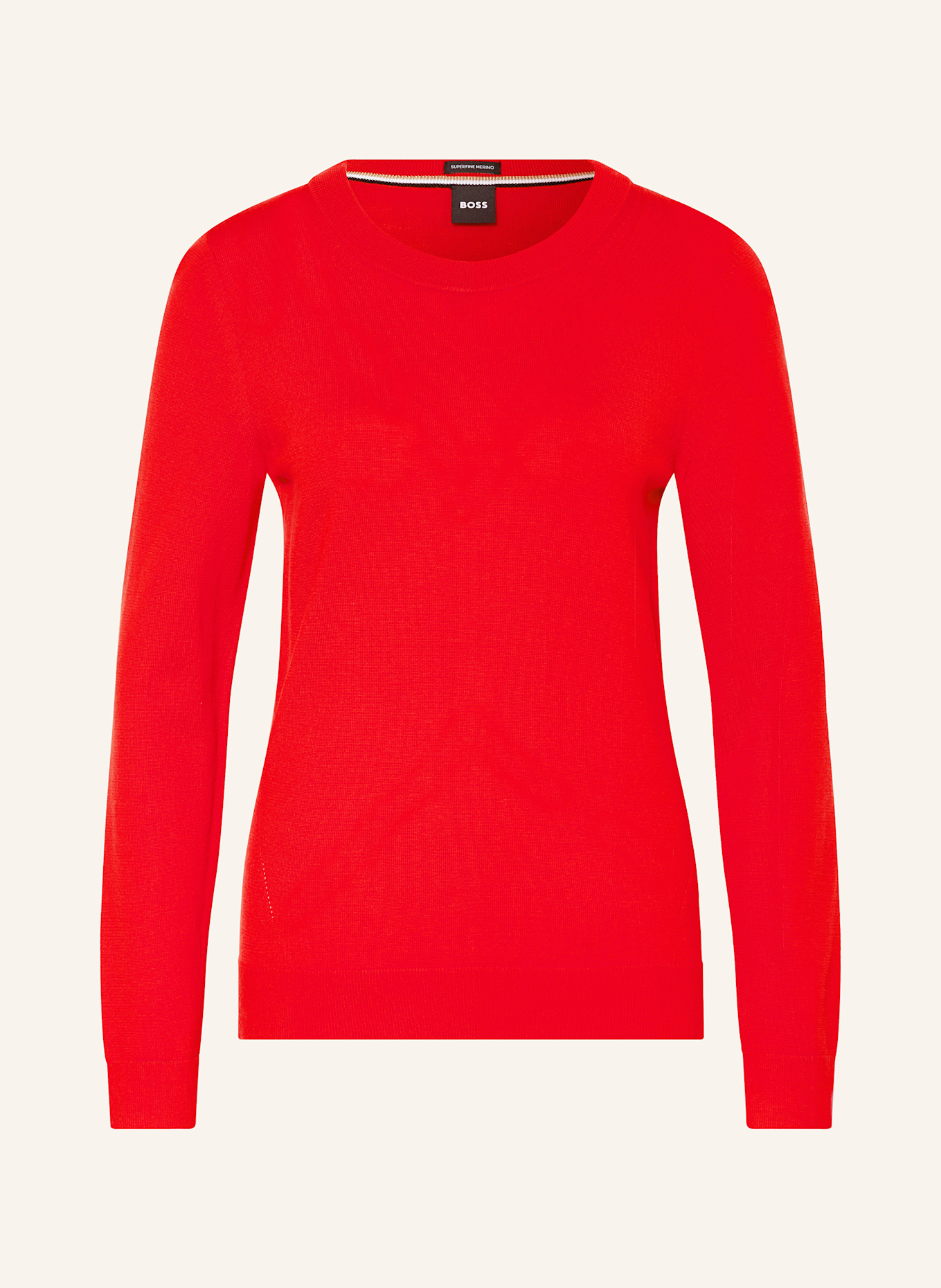BOSS Pullover FEGANASI: ROT