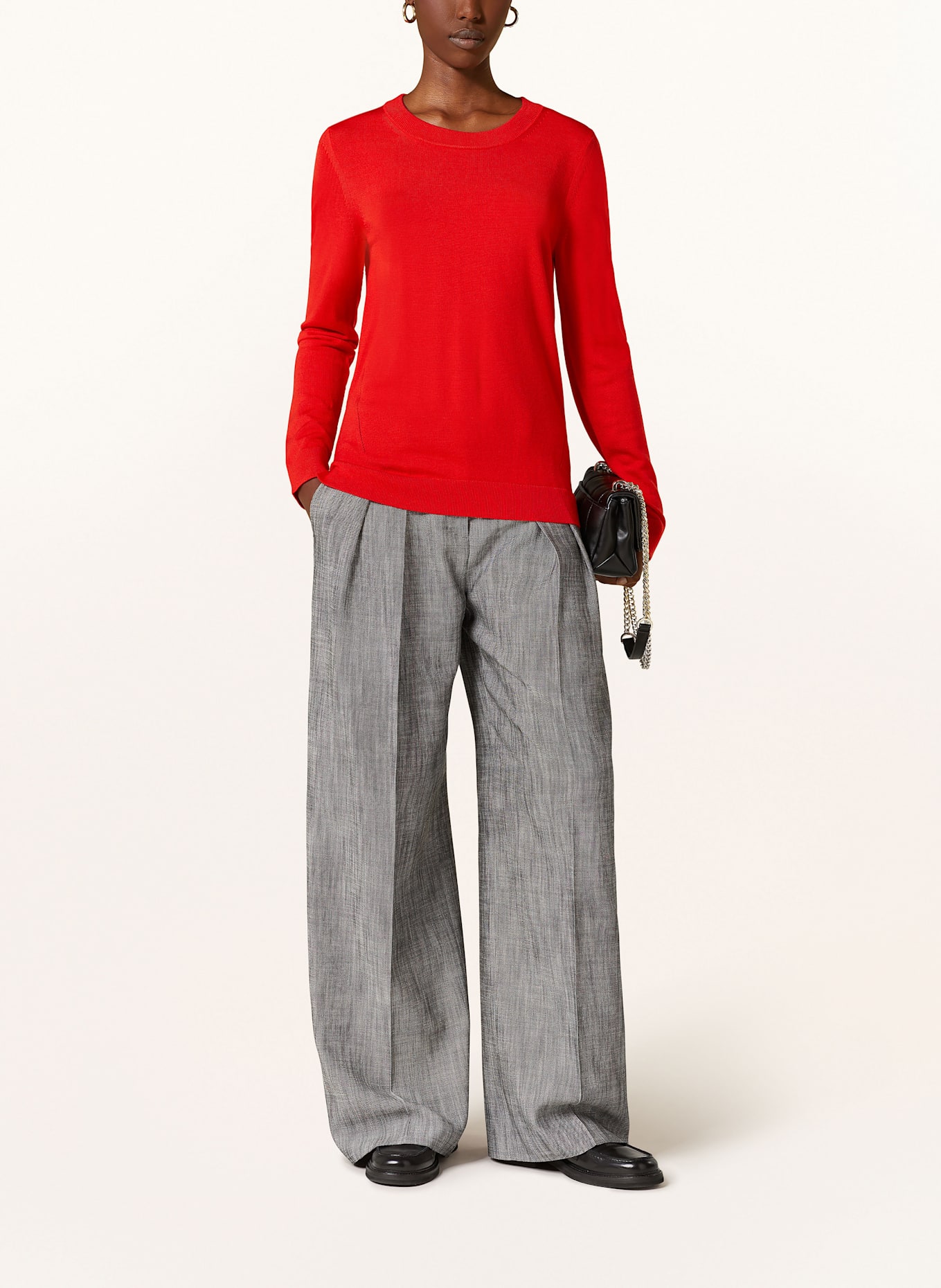 BOSS Pullover FEGANASI: ROT