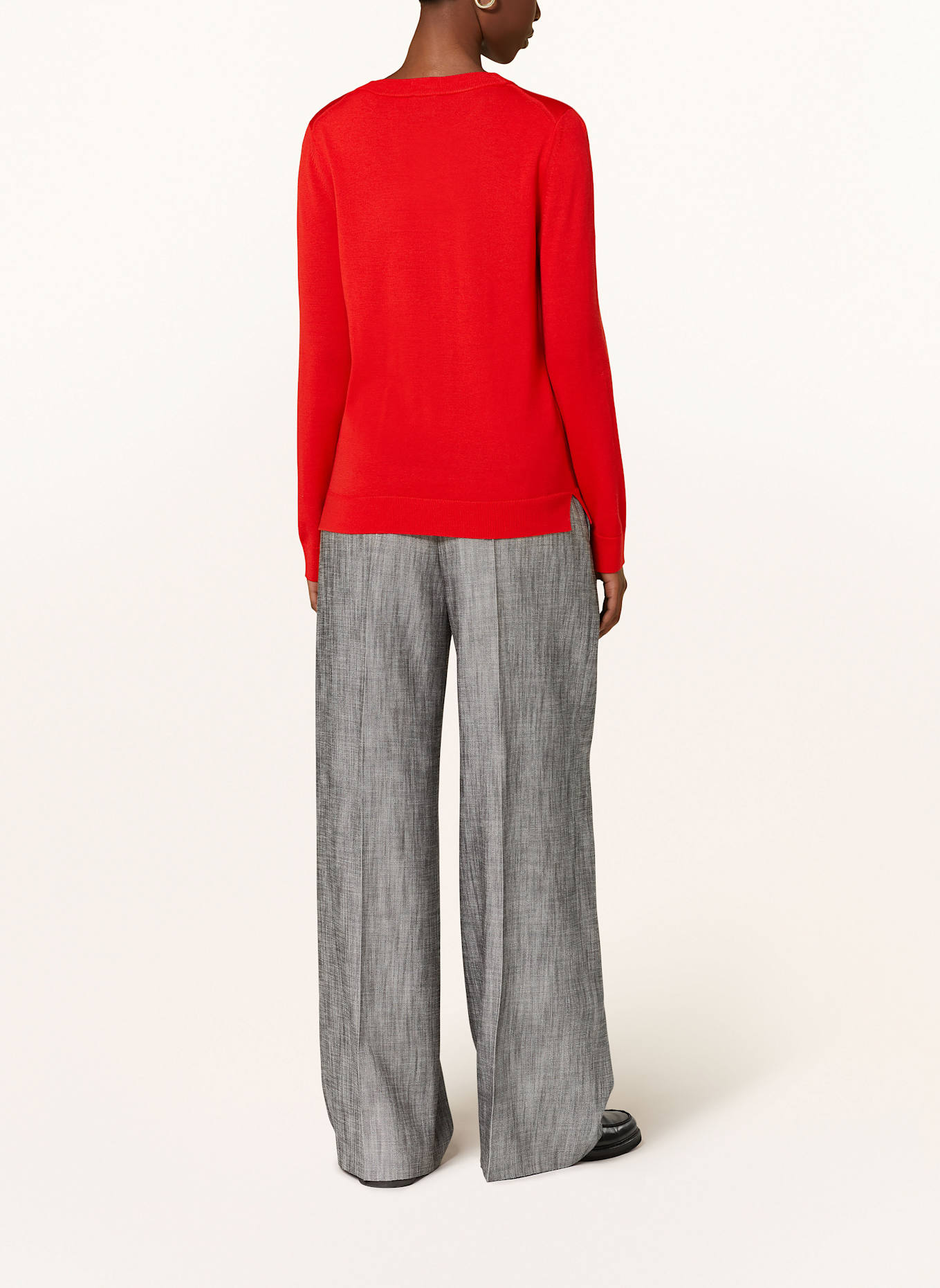 BOSS Pullover FEGANASI: ROT