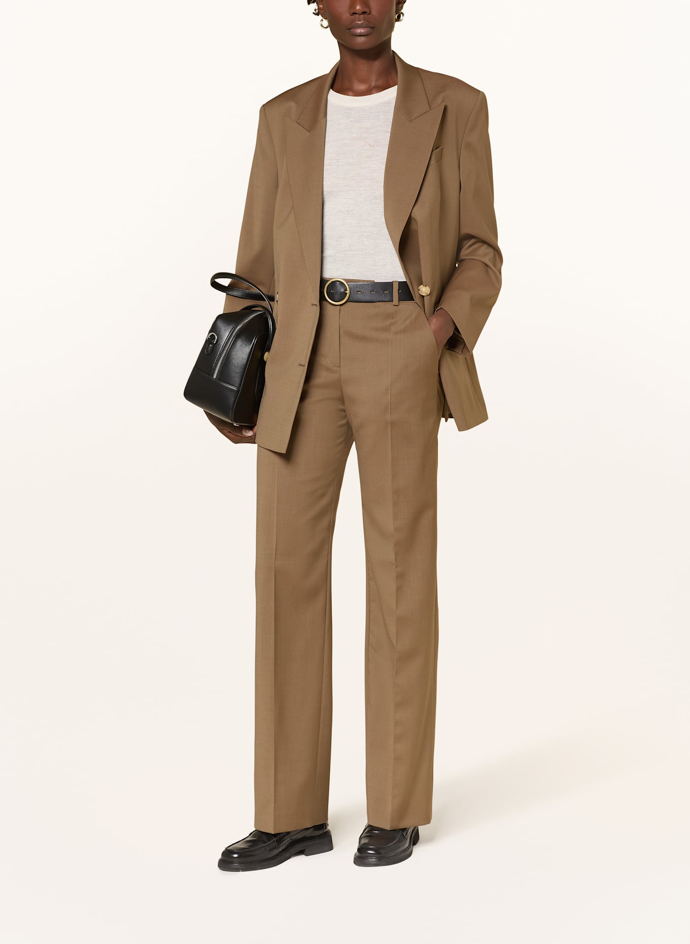 BOSS Trousers TILDA: KHAKI