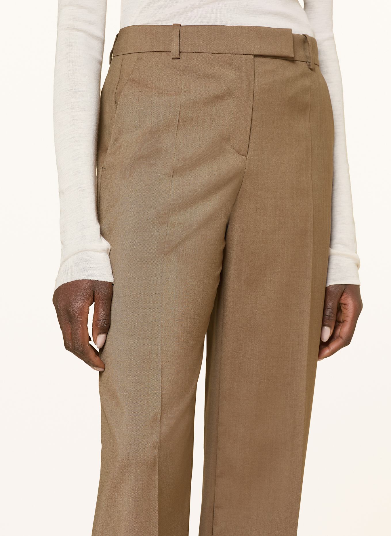 BOSS Trousers TILDA: KHAKI