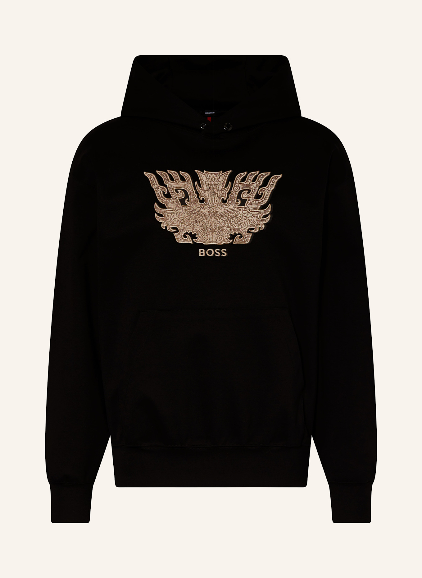 BOSS hoodie Paris SULLIVAN: SCHWARZ/ BRAUN