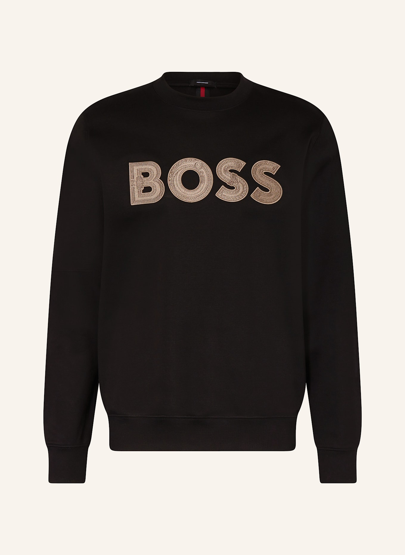 BOSS Sweatshirt SHARPE in black brown